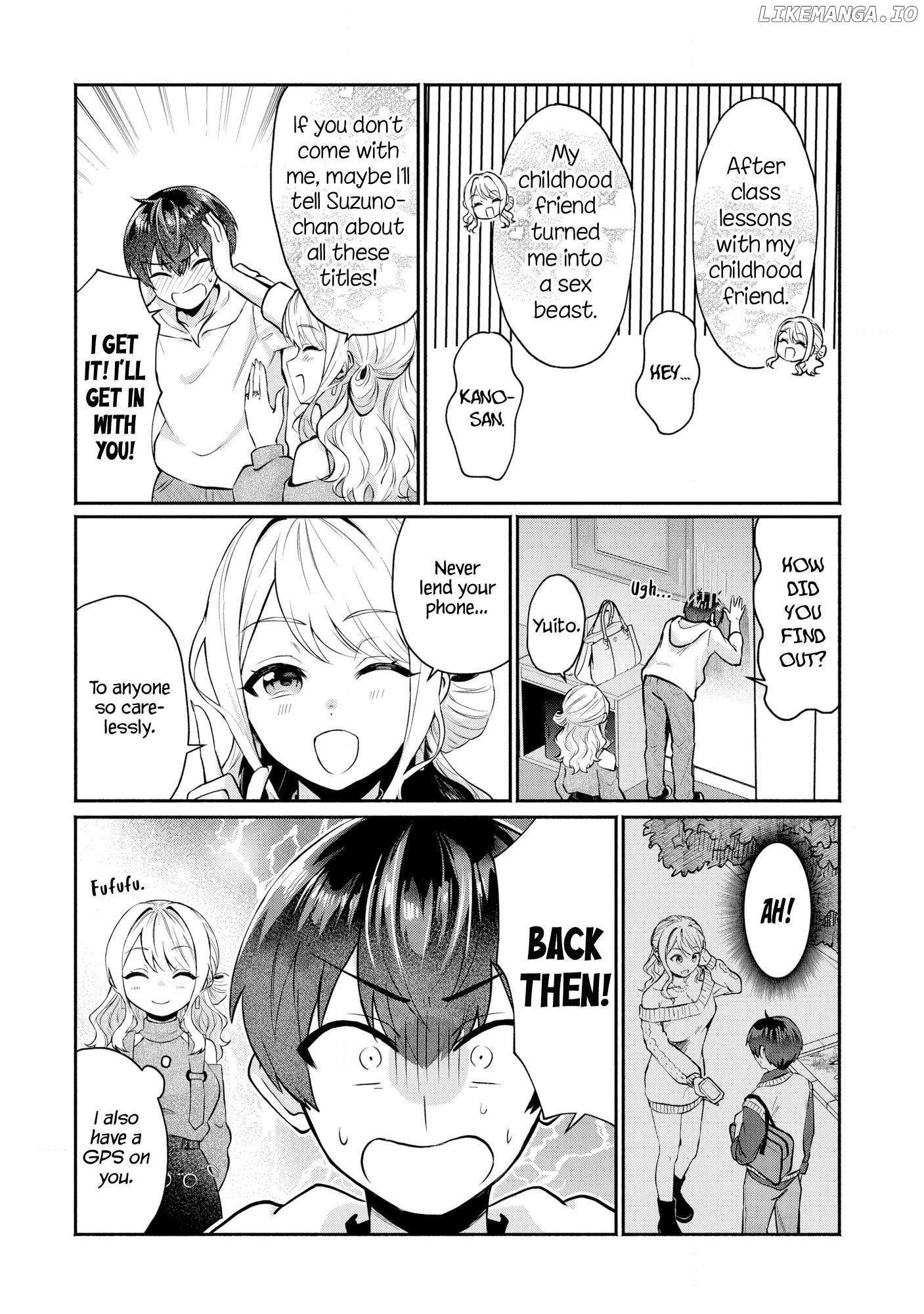 Douyara Ore wa imadoki Gal na Toshiue Osananajimi kara Gekiomokanjou wo Mukerareteirurashii Chapter 3 page 18 - 