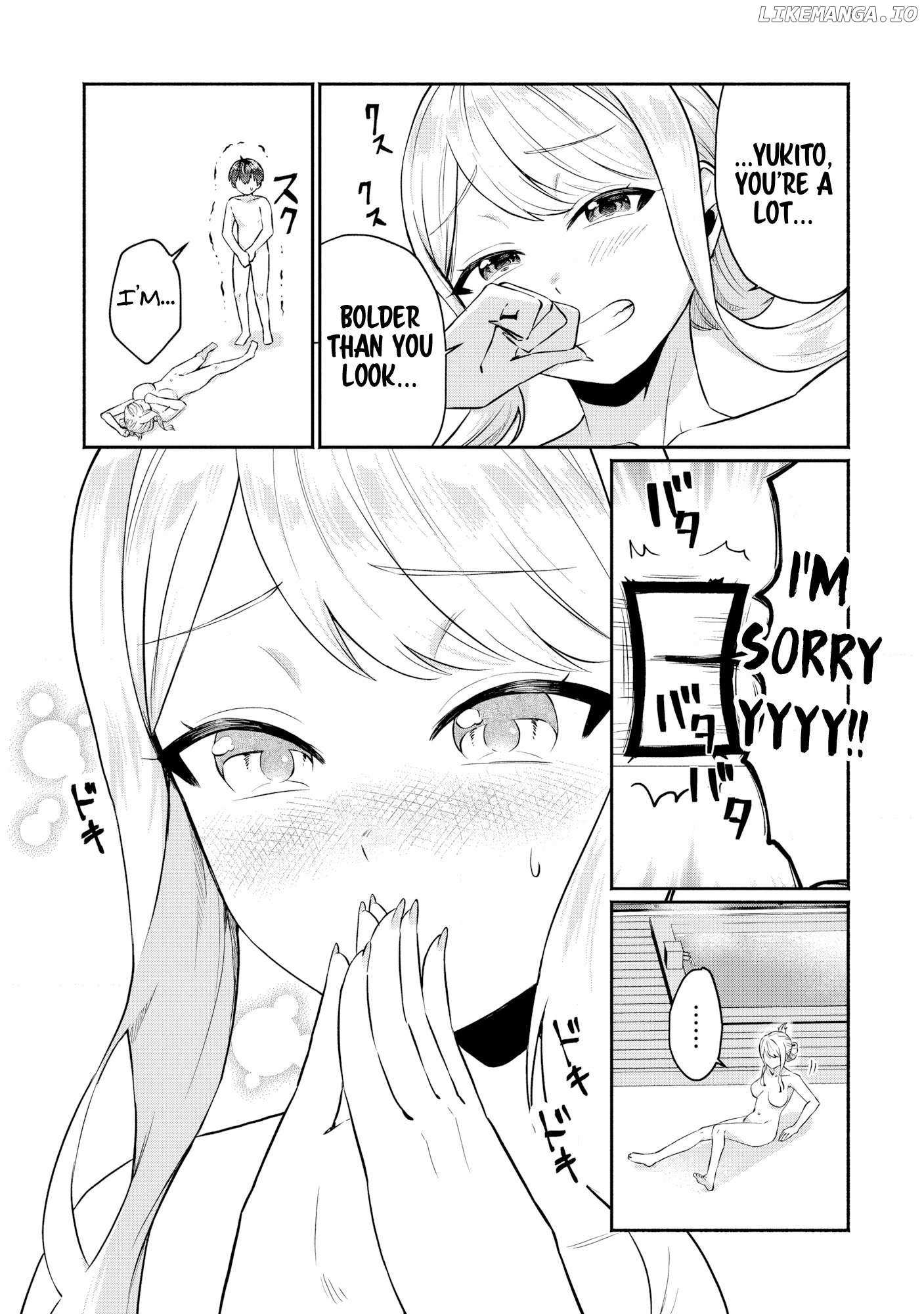 Douyara Ore wa imadoki Gal na Toshiue Osananajimi kara Gekiomokanjou wo Mukerareteirurashii Chapter 4 page 12 - 