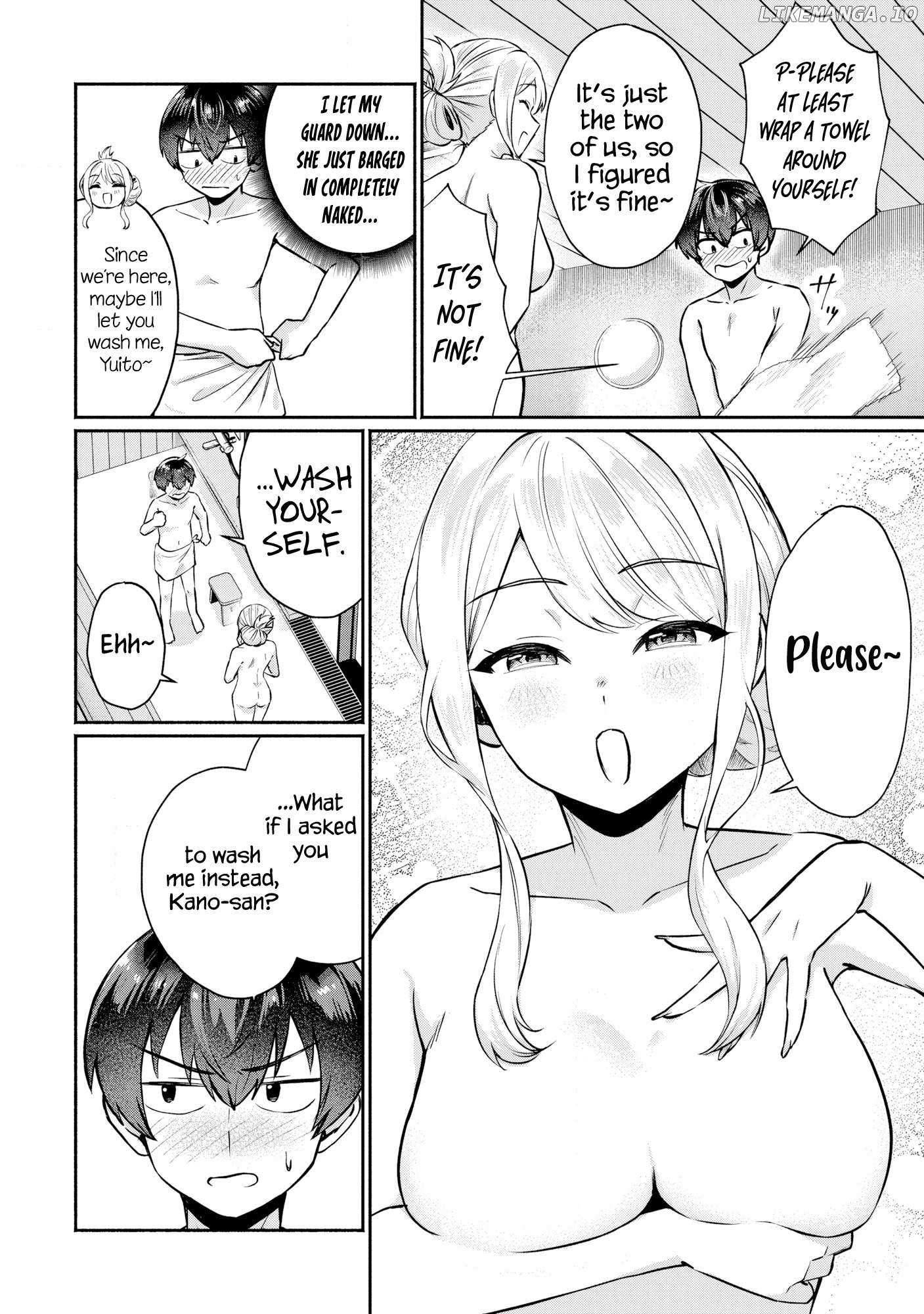 Douyara Ore wa imadoki Gal na Toshiue Osananajimi kara Gekiomokanjou wo Mukerareteirurashii Chapter 4 page 3 - 