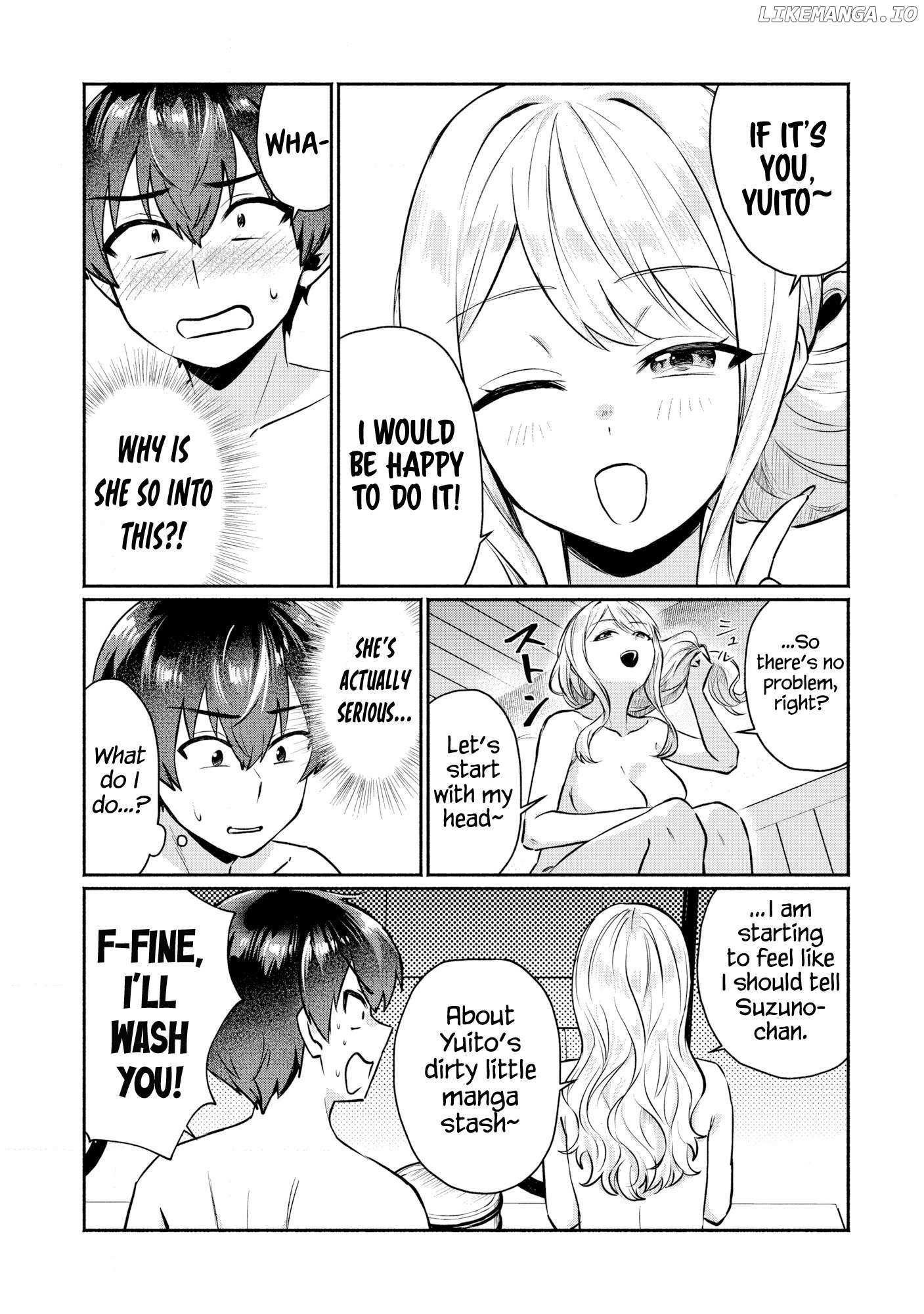 Douyara Ore wa imadoki Gal na Toshiue Osananajimi kara Gekiomokanjou wo Mukerareteirurashii Chapter 4 page 4 - 
