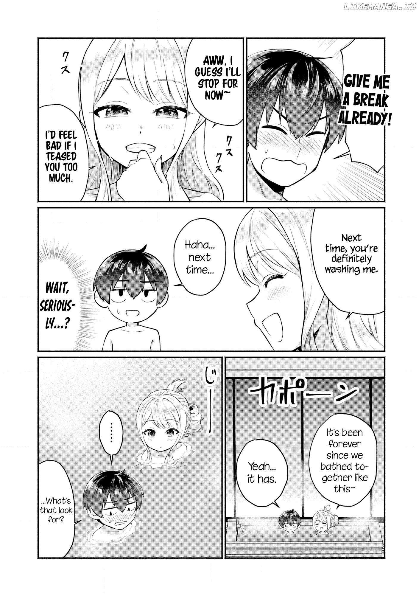 Douyara Ore wa imadoki Gal na Toshiue Osananajimi kara Gekiomokanjou wo Mukerareteirurashii Chapter 4 page 6 - 