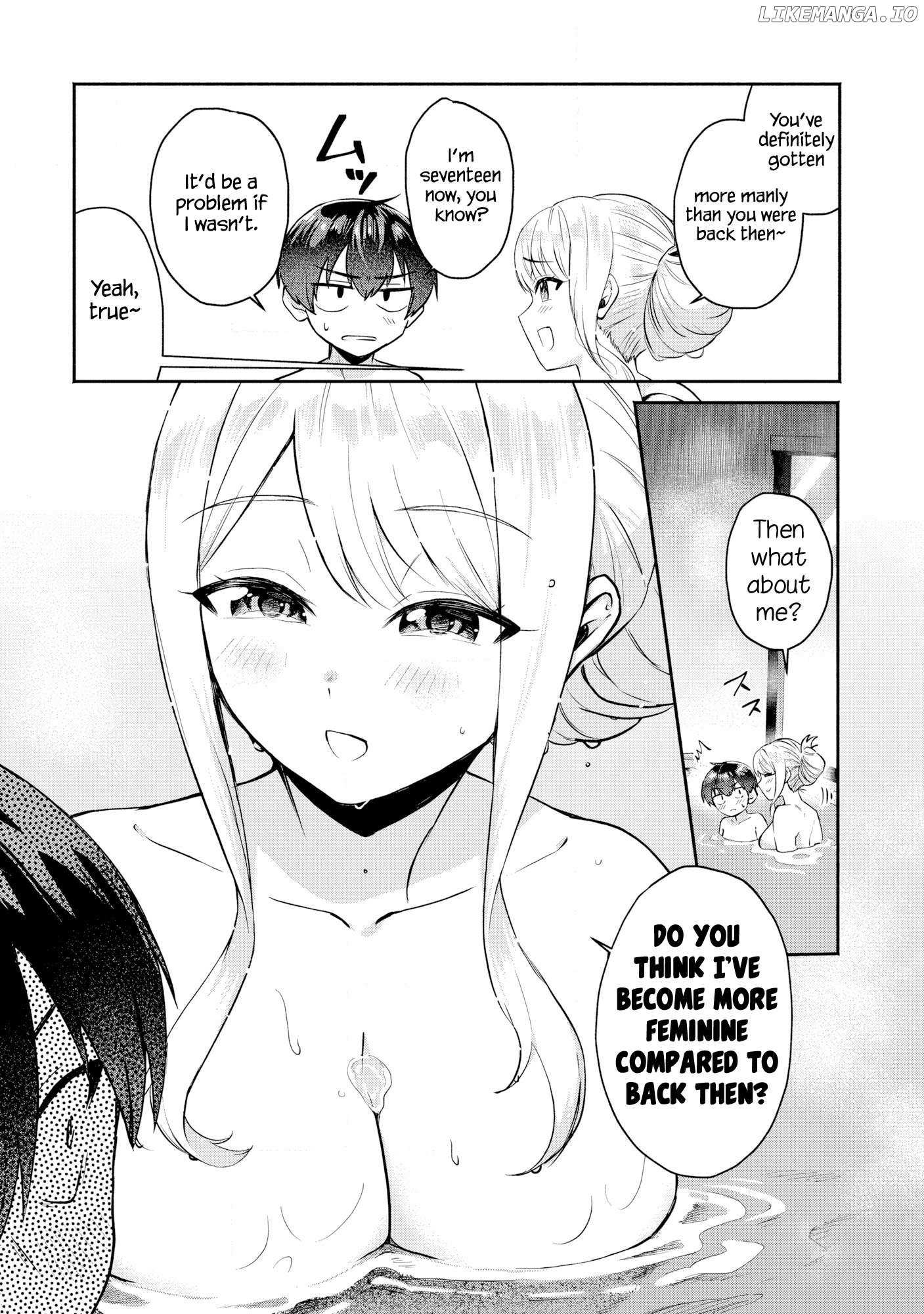 Douyara Ore wa imadoki Gal na Toshiue Osananajimi kara Gekiomokanjou wo Mukerareteirurashii Chapter 4 page 7 - 