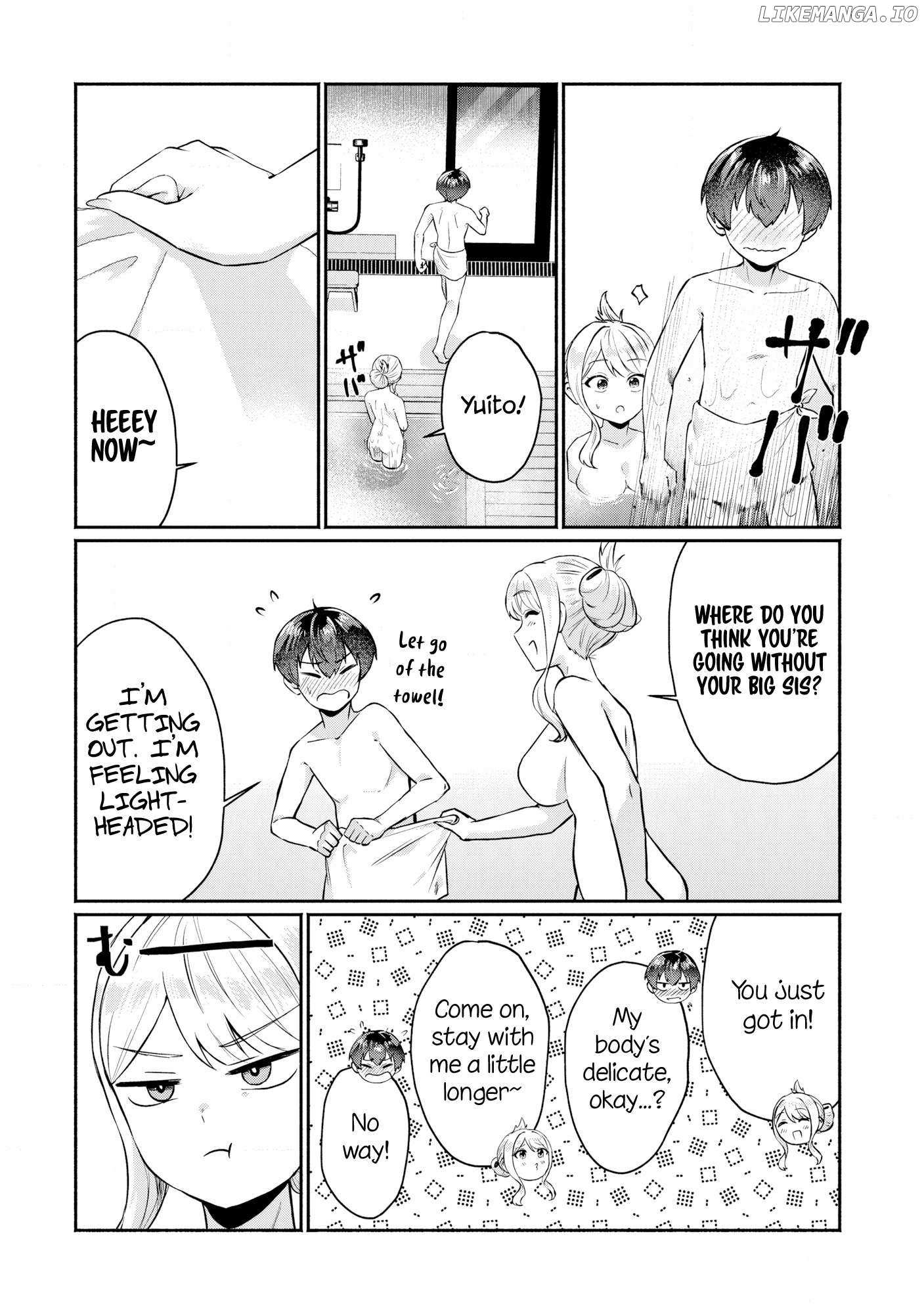 Douyara Ore wa imadoki Gal na Toshiue Osananajimi kara Gekiomokanjou wo Mukerareteirurashii Chapter 4 page 9 - 
