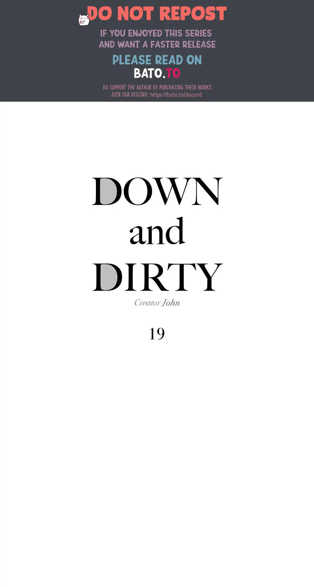 Down and Dirty Chapter 19 page 1 - 