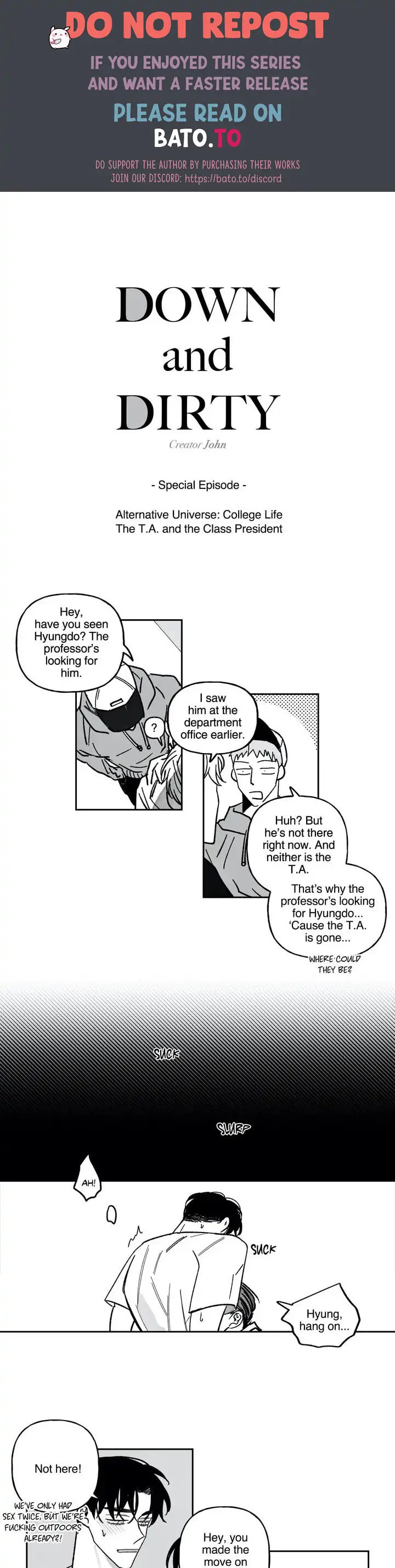 Down and Dirty Chapter 45.5 page 1 - 