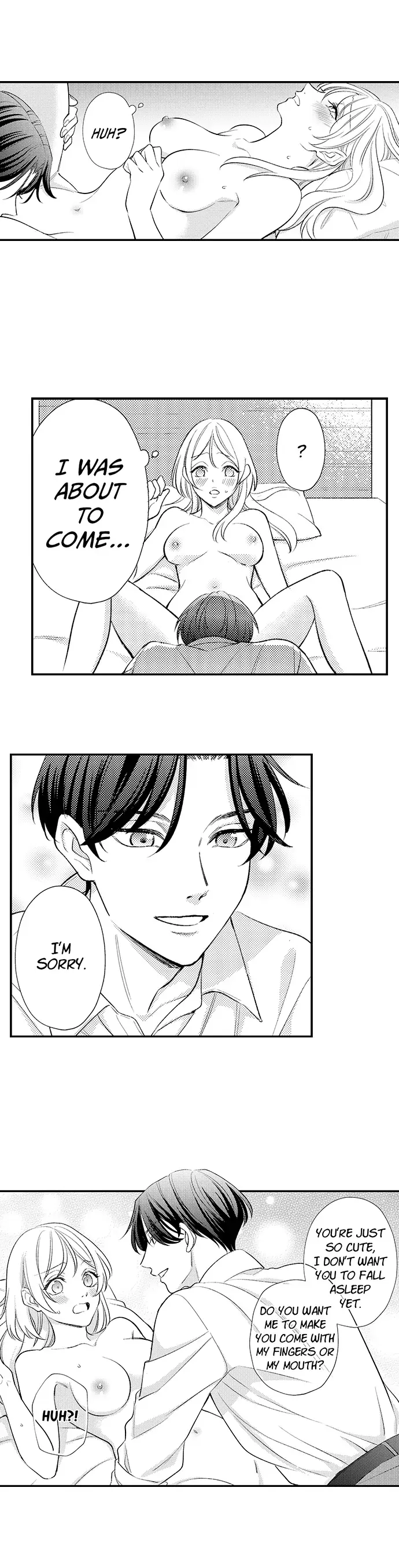 Dozing in Desire: A Sweet, Passionate Night with My Cool Colleague Chapter 10 page 3 - 