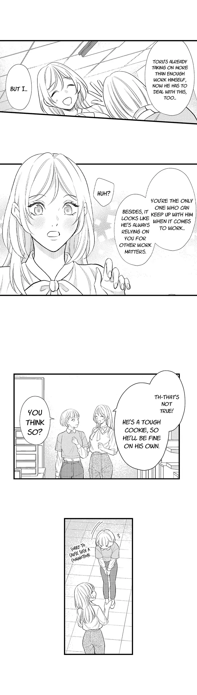 Dozing in Desire: A Sweet, Passionate Night with My Cool Colleague Chapter 17 page 3 - 