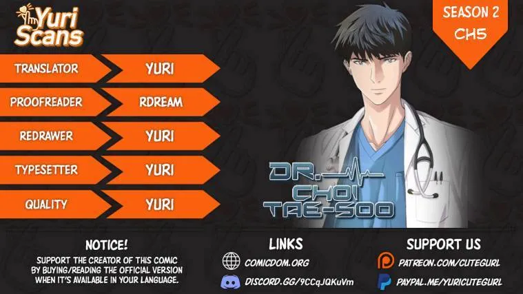 Dr. Choi Tae-Soo Chapter 33 page 1 - 