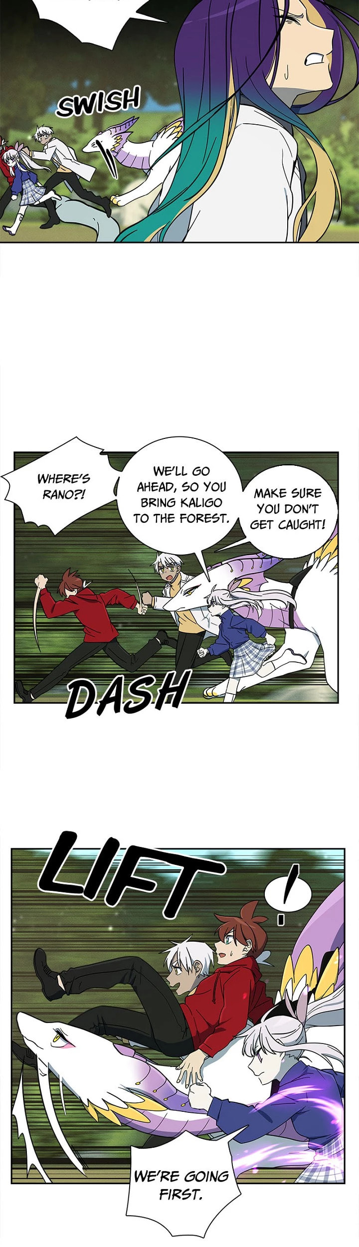 Dracorun (Colored) Chapter 58 page 3 - 