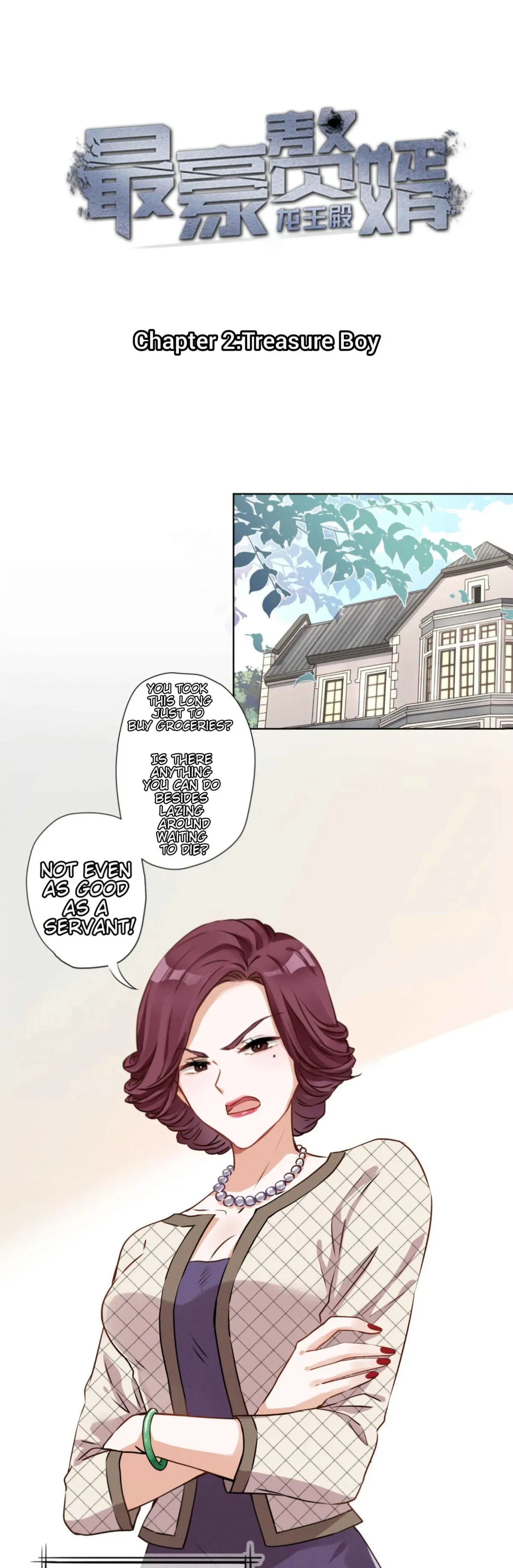 Dragon King’s Palace: The Richest Son-In-Law Chapter 2 page 1 - 