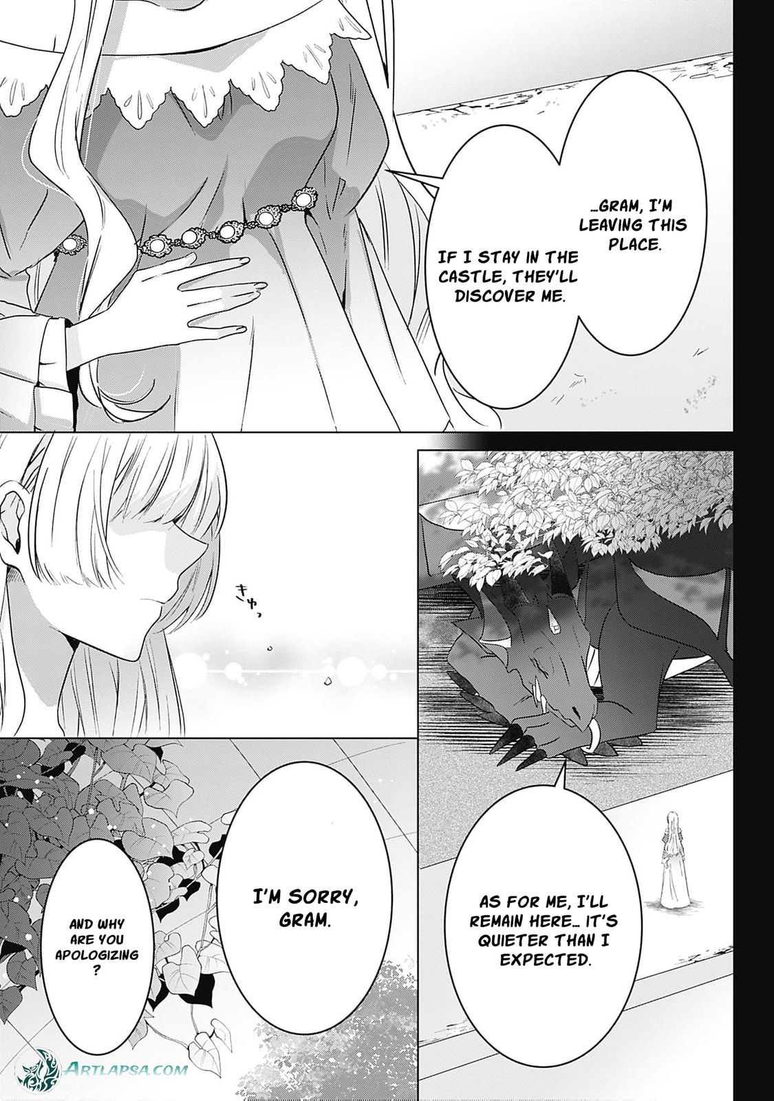 Dragon priestess in the birdcage Chapter 13 page 14 - 