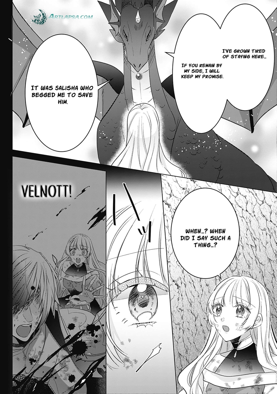 Dragon priestess in the birdcage Chapter 13 page 9 - 