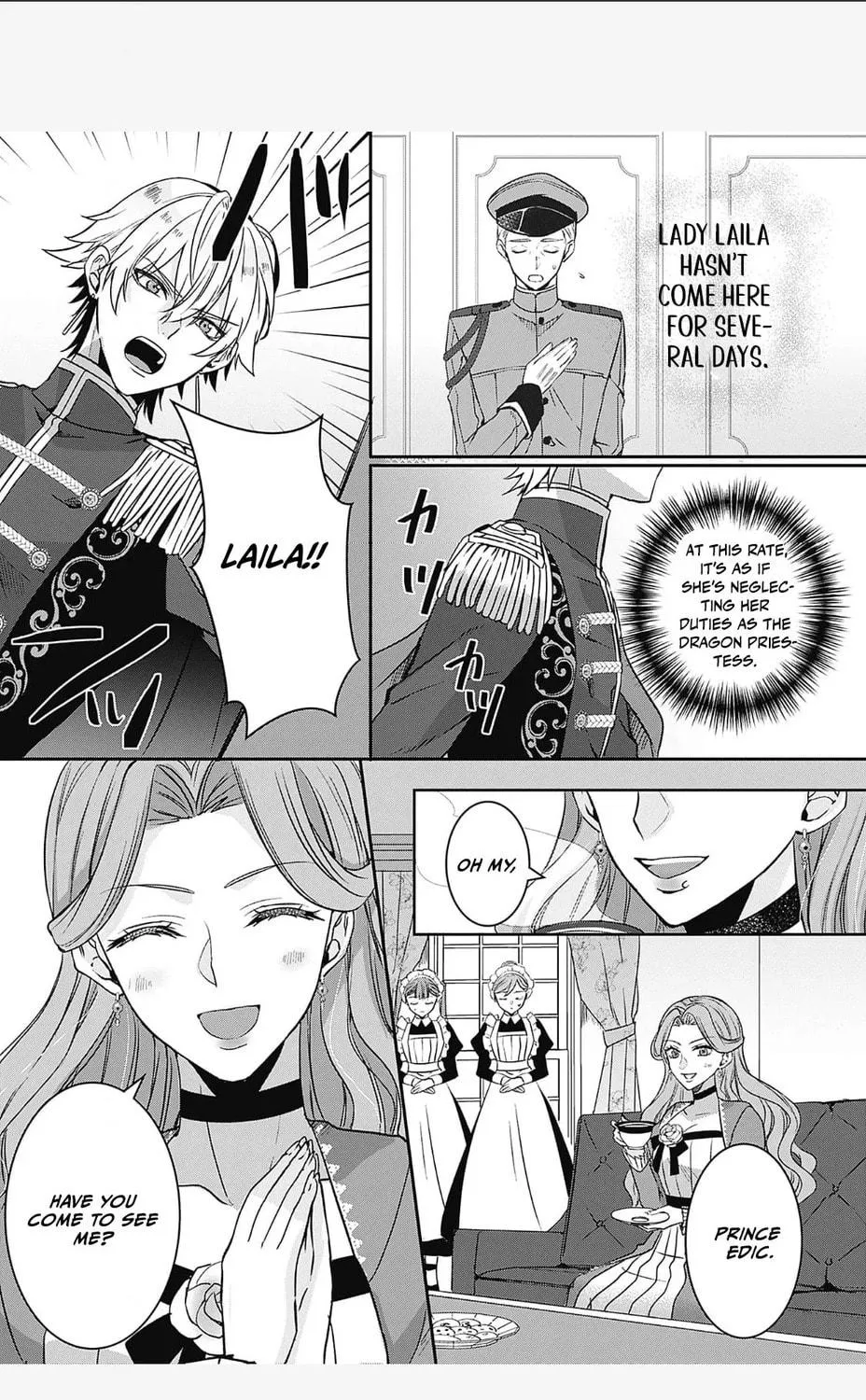 Dragon priestess in the birdcage Chapter 4 page 12 - 