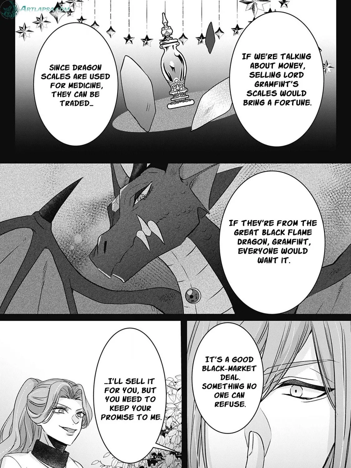 Dragon priestess in the birdcage Chapter 8 page 52 - 