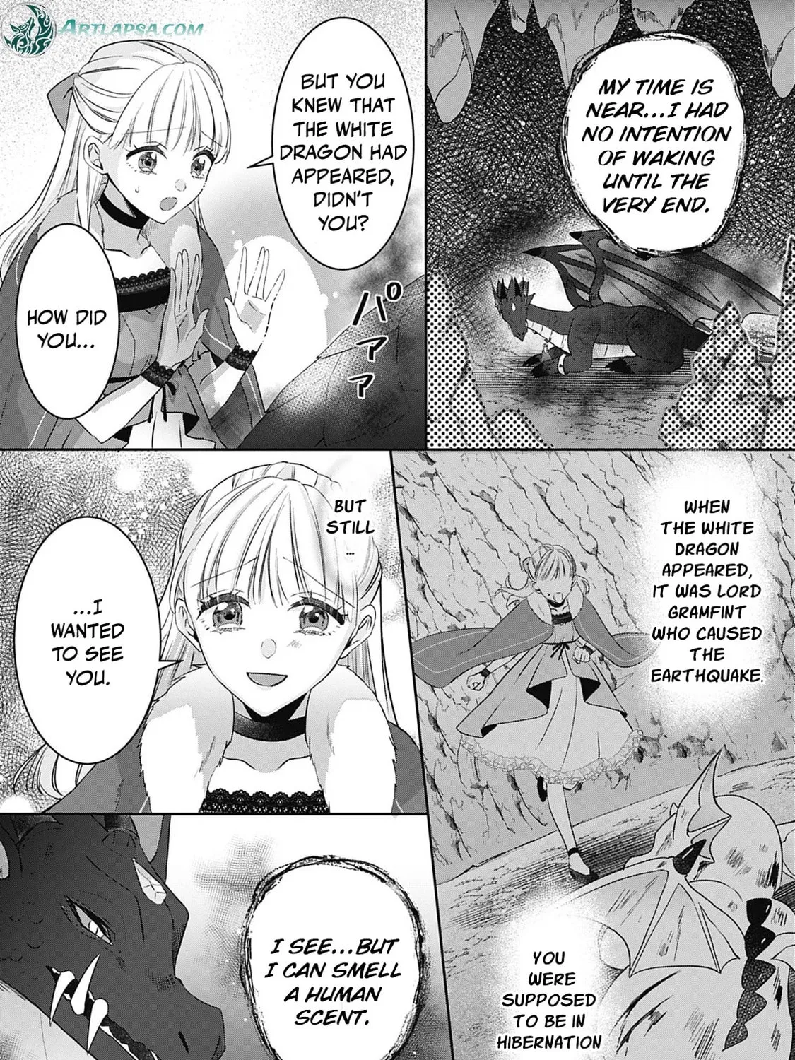 Dragon priestess in the birdcage Chapter 9 page 8 - 