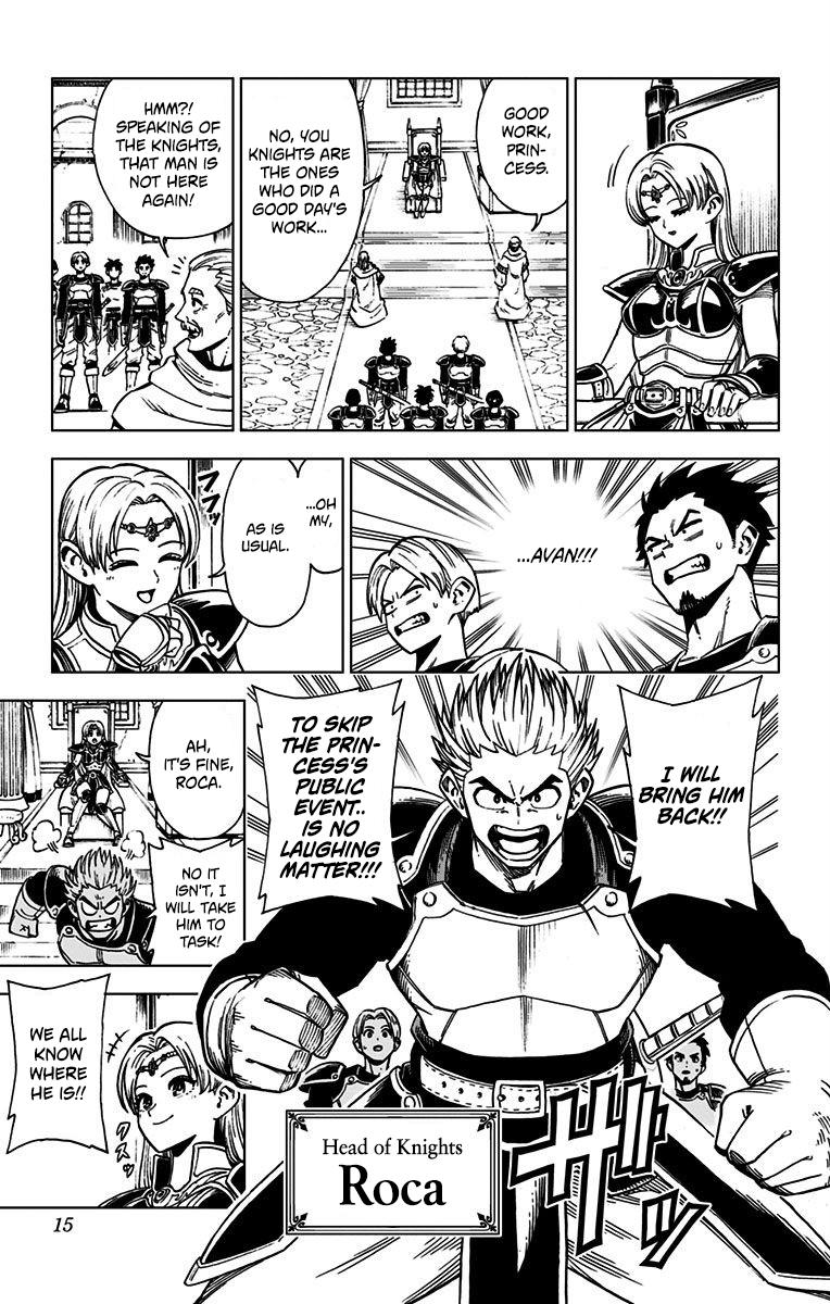 Dragon Quest - The Adventure of Dai - Avan the Brave and the Demon King of Hellfire Chapter 1 page 4 - 
