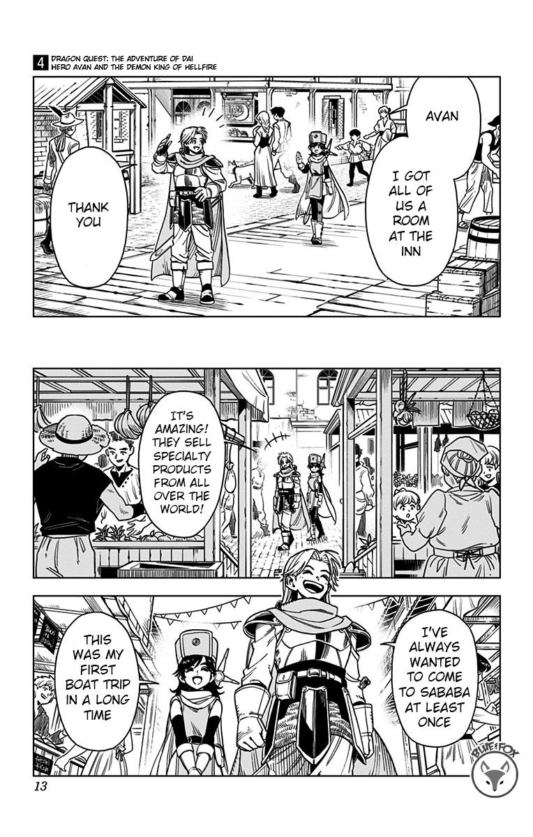 Dragon Quest - The Adventure of Dai - Avan the Brave and the Demon King of Hellfire Chapter 13 page 10 - 