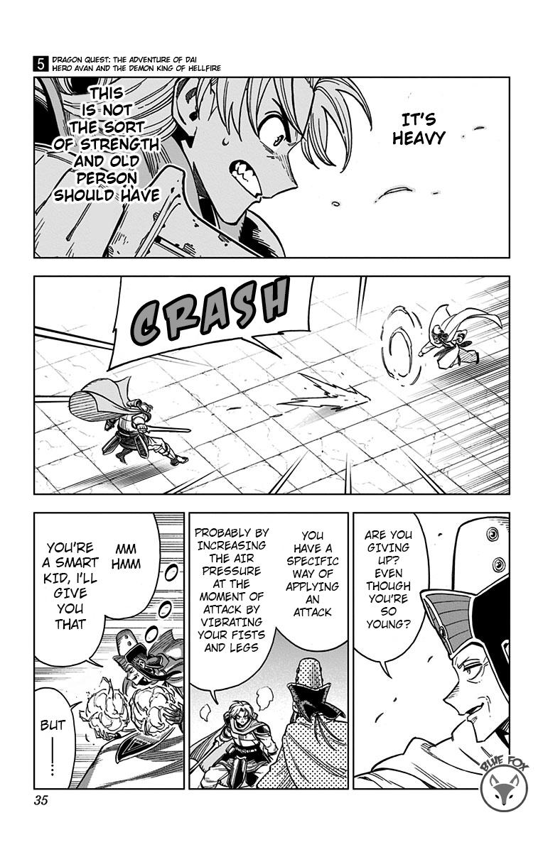 Dragon Quest - The Adventure of Dai - Avan the Brave and the Demon King of Hellfire Chapter 17 page 34 - 