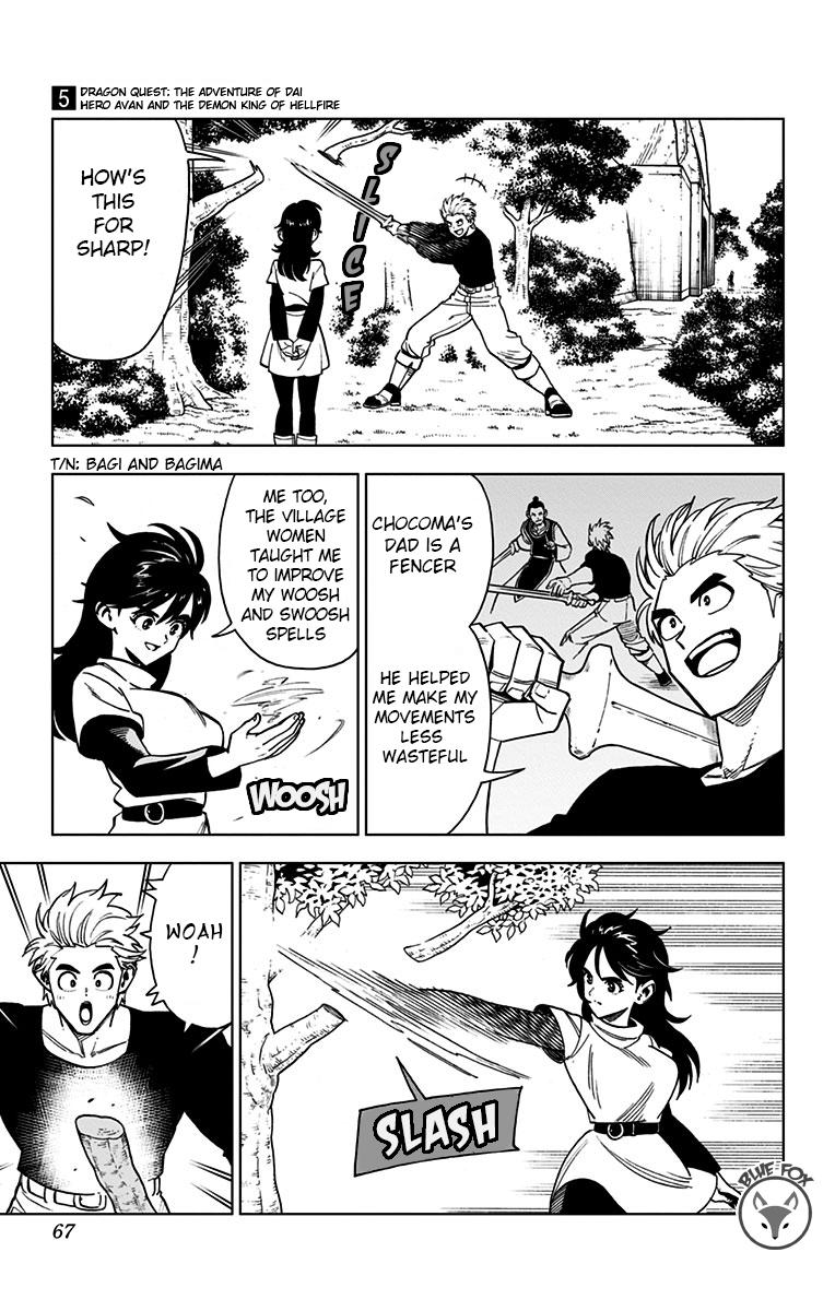 Dragon Quest - The Adventure of Dai - Avan the Brave and the Demon King of Hellfire Chapter 18 page 11 - 