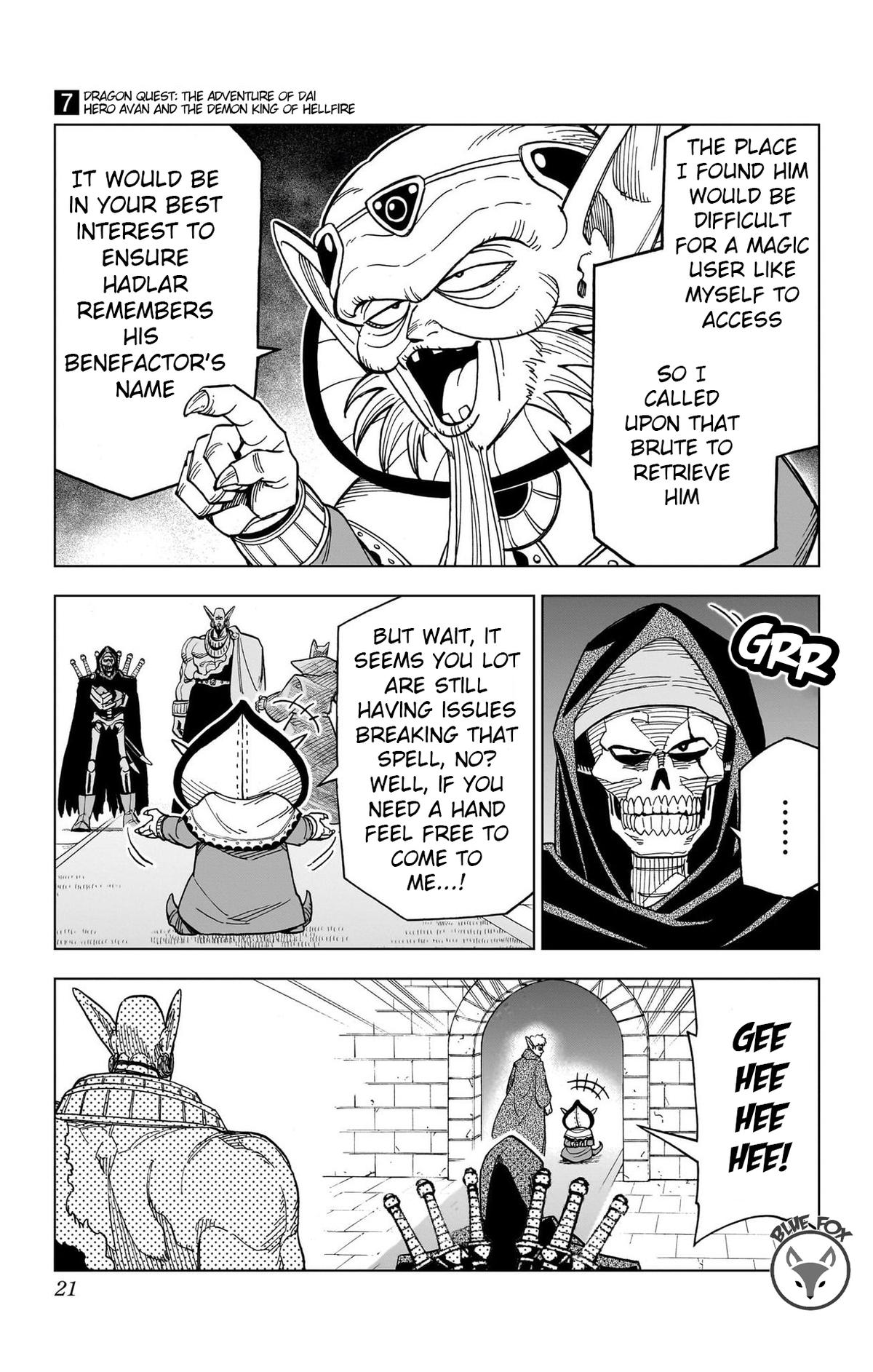 Dragon Quest - The Adventure of Dai - Avan the Brave and the Demon King of Hellfire Chapter 25 page 20 - 