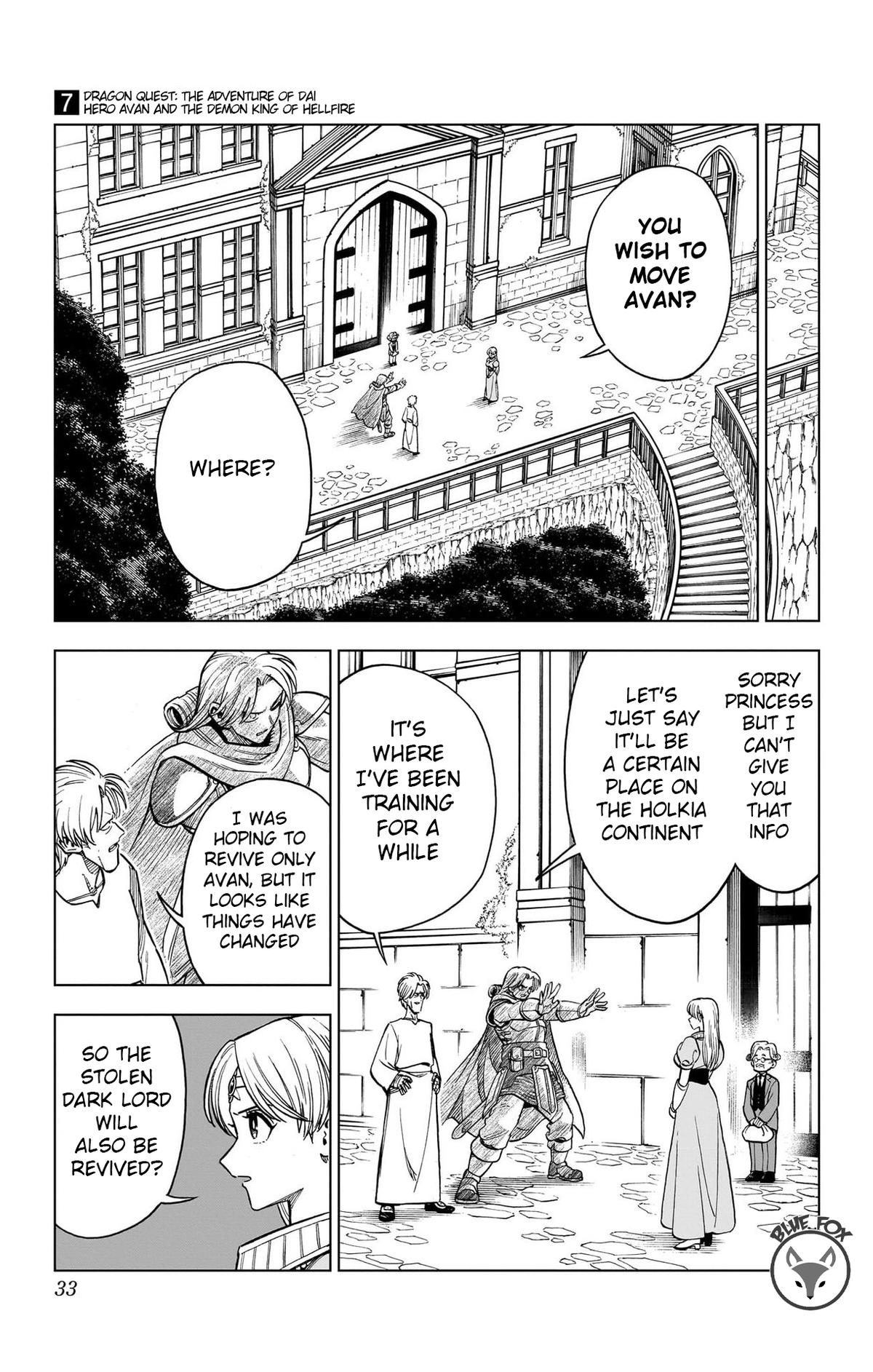 Dragon Quest - The Adventure of Dai - Avan the Brave and the Demon King of Hellfire Chapter 25 page 32 - 