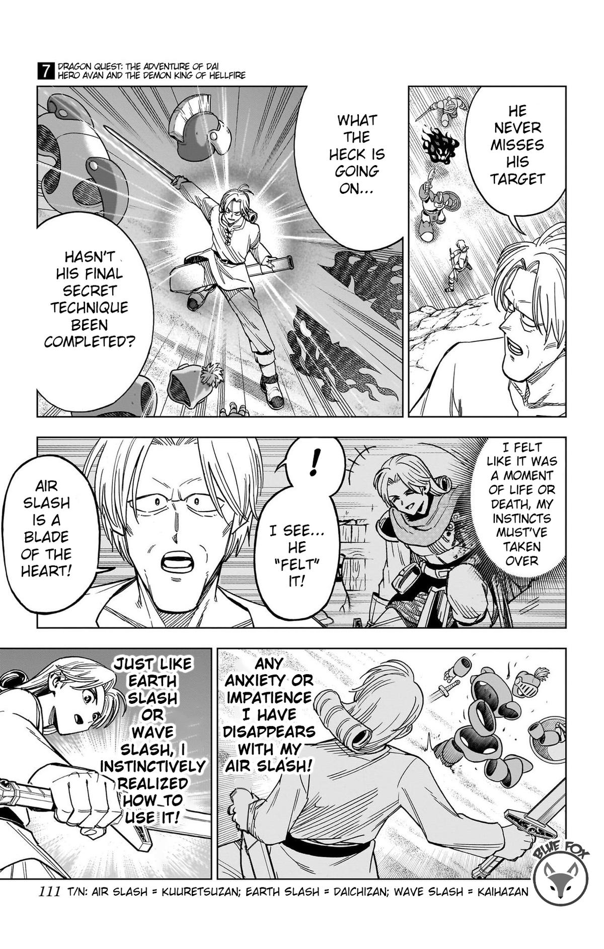 Dragon Quest - The Adventure of Dai - Avan the Brave and the Demon King of Hellfire Chapter 27 page 11 - 