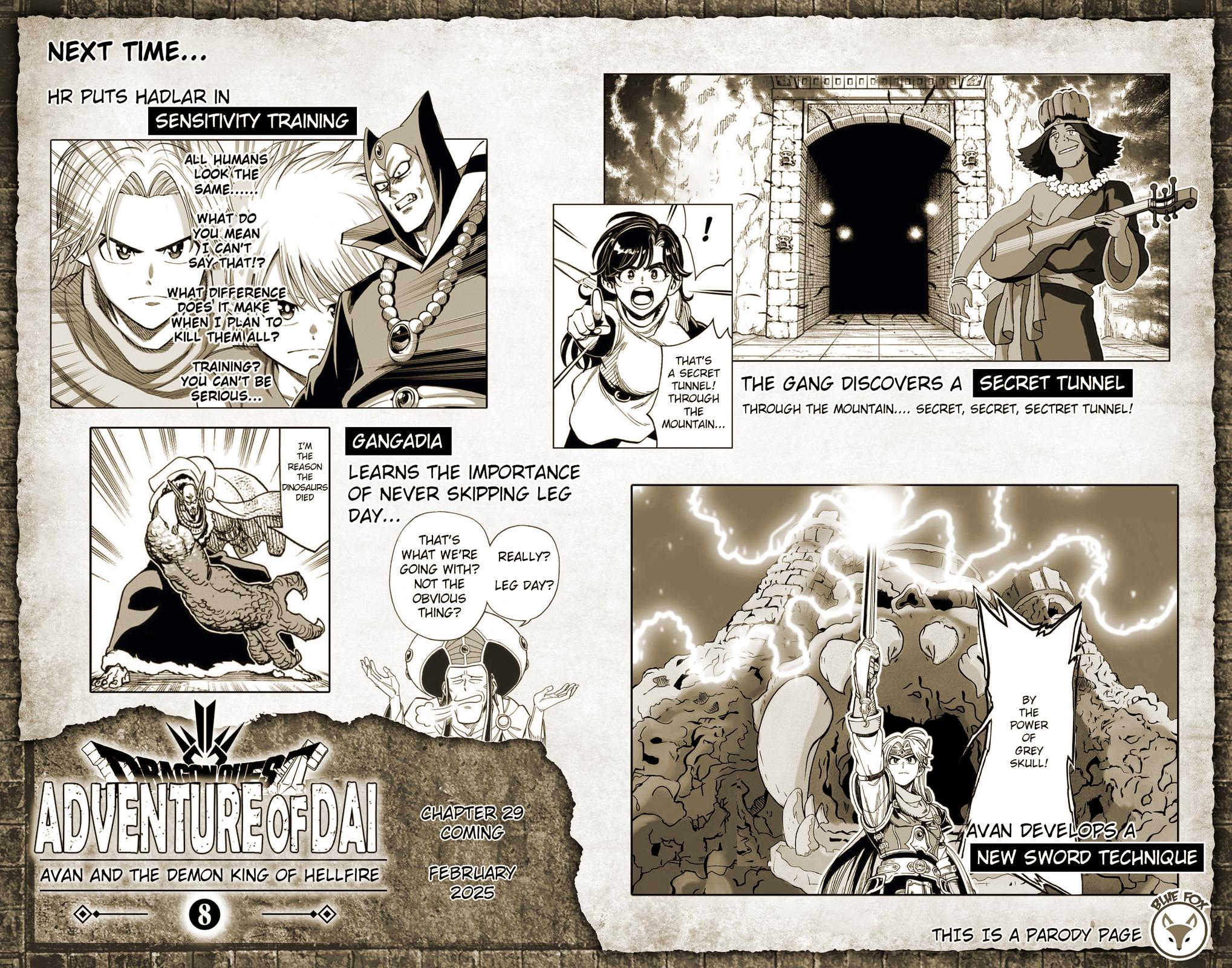 Dragon Quest - The Adventure of Dai - Avan the Brave and the Demon King of Hellfire Chapter 28 page 48 - 