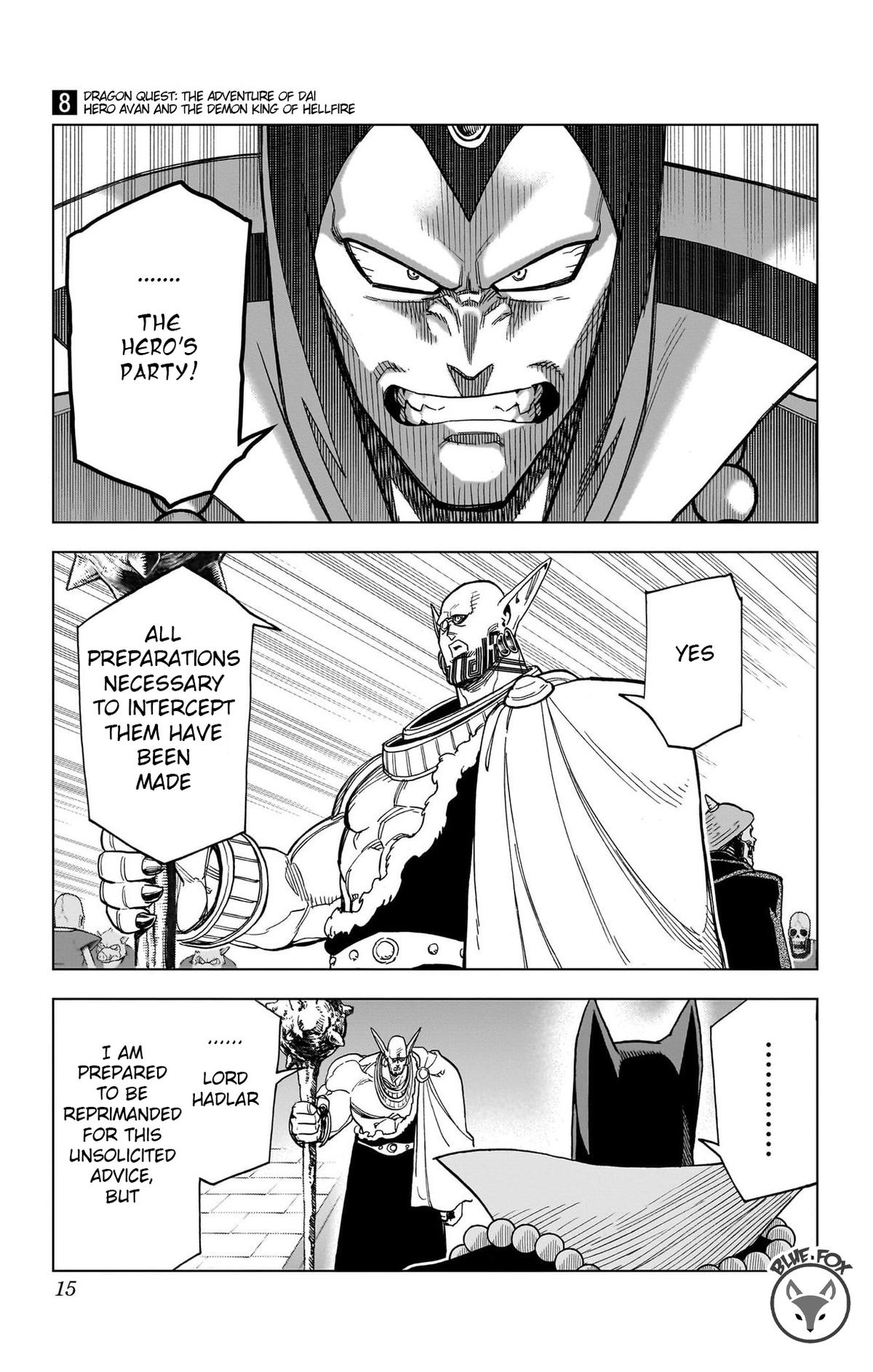 Dragon Quest - The Adventure of Dai - Avan the Brave and the Demon King of Hellfire Chapter 29 page 14 - 