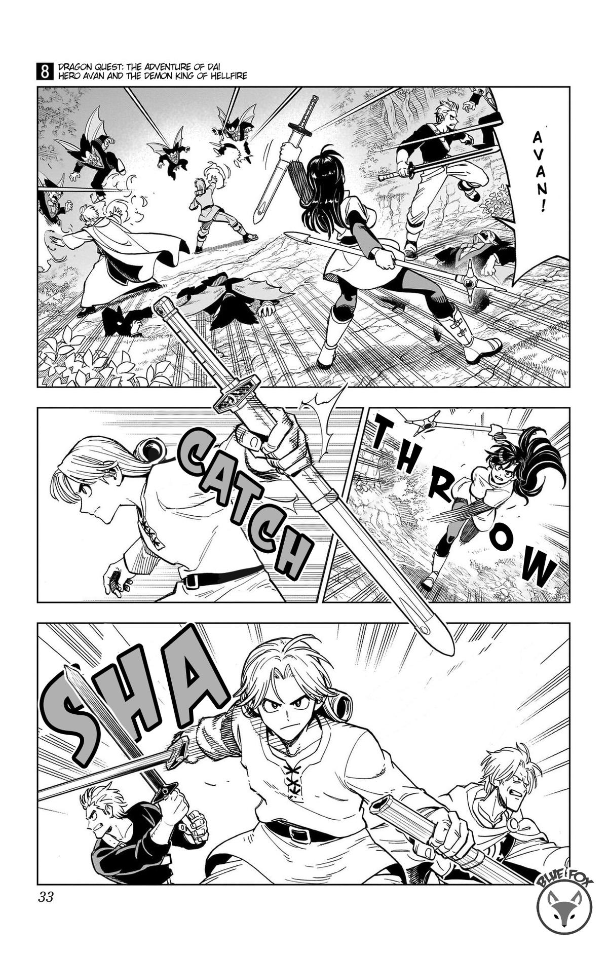 Dragon Quest - The Adventure of Dai - Avan the Brave and the Demon King of Hellfire Chapter 29 page 32 - 
