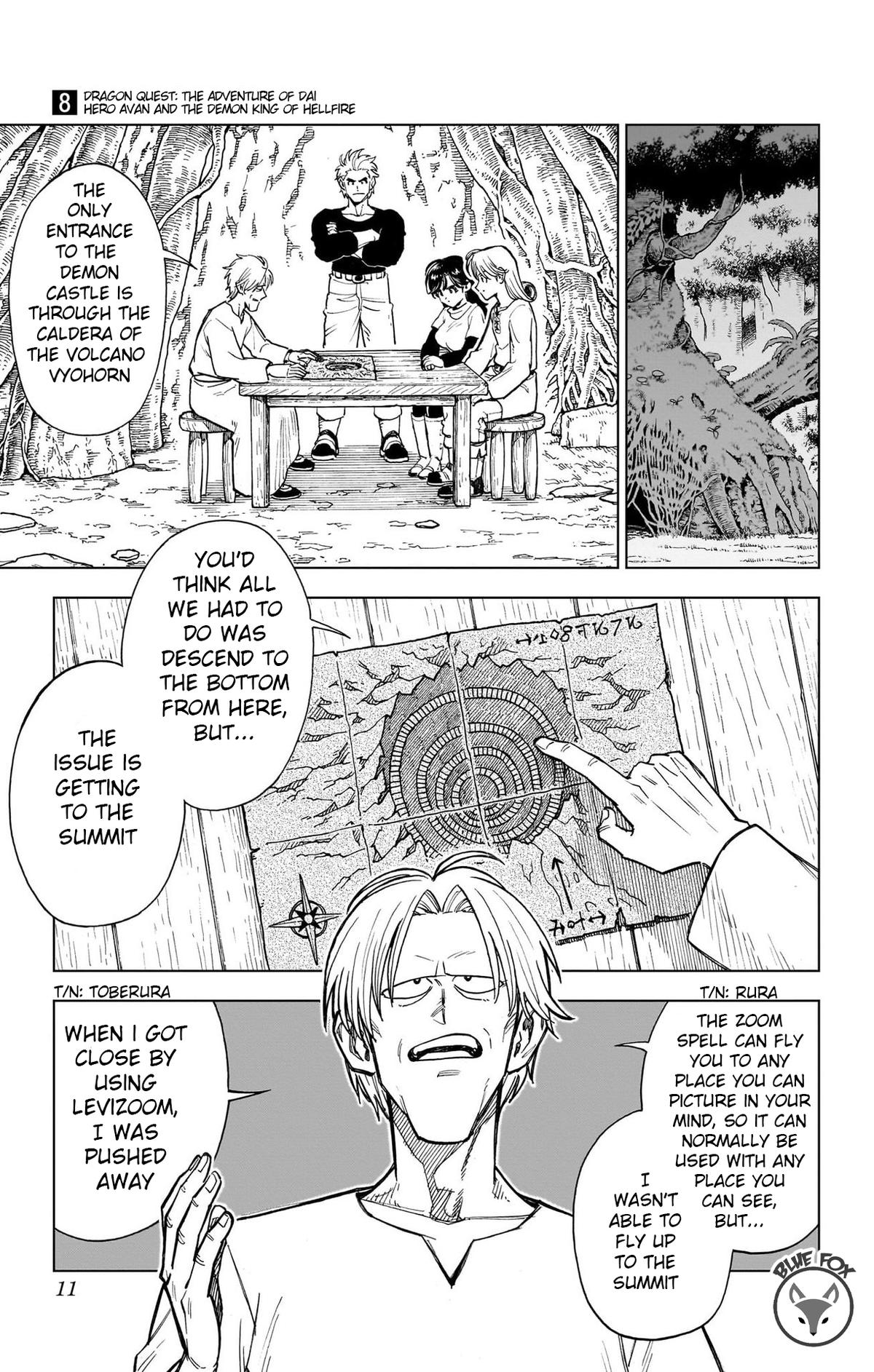 Dragon Quest - The Adventure of Dai - Avan the Brave and the Demon King of Hellfire Chapter 29 page 10 - 