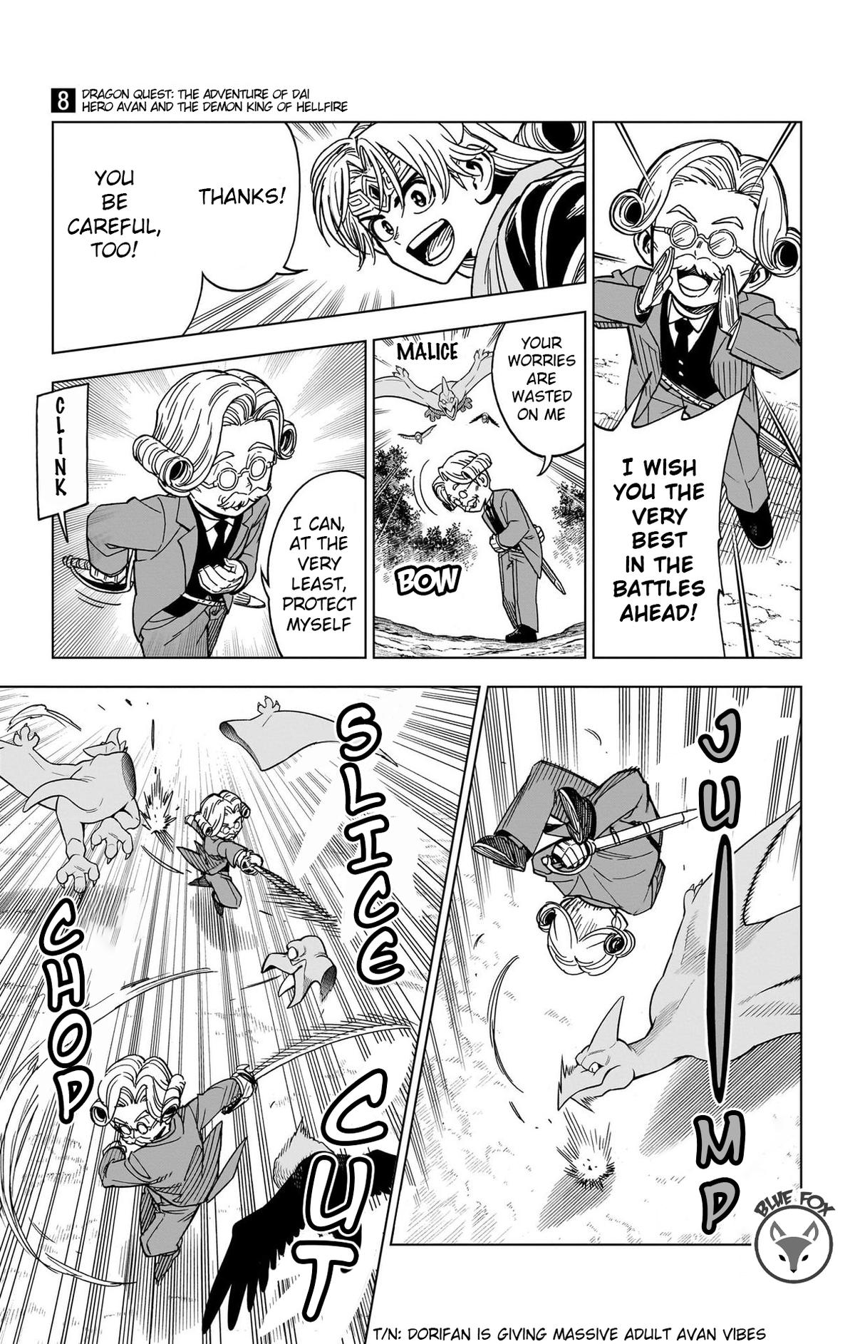 Dragon Quest - The Adventure of Dai - Avan the Brave and the Demon King of Hellfire Chapter 30 page 18 - 