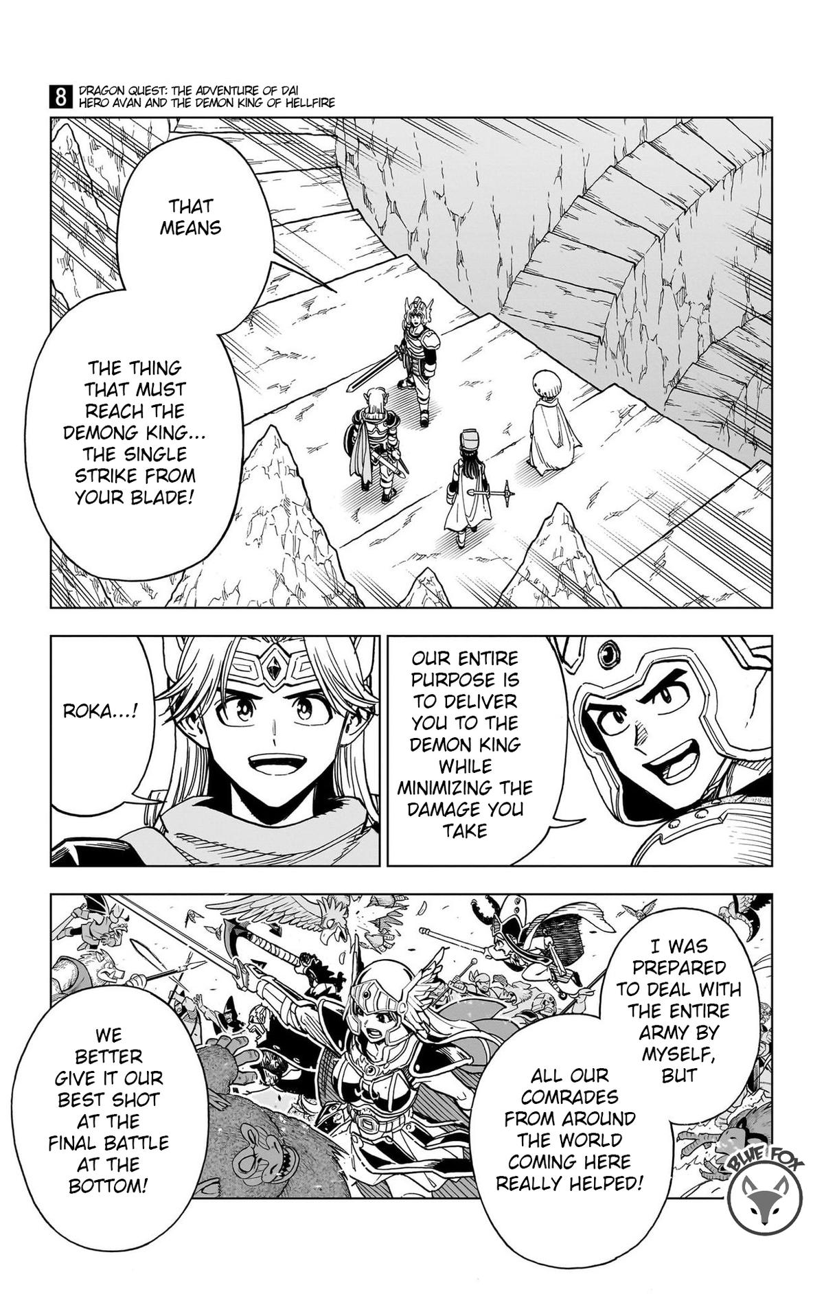 Dragon Quest - The Adventure of Dai - Avan the Brave and the Demon King of Hellfire Chapter 30 page 32 - 