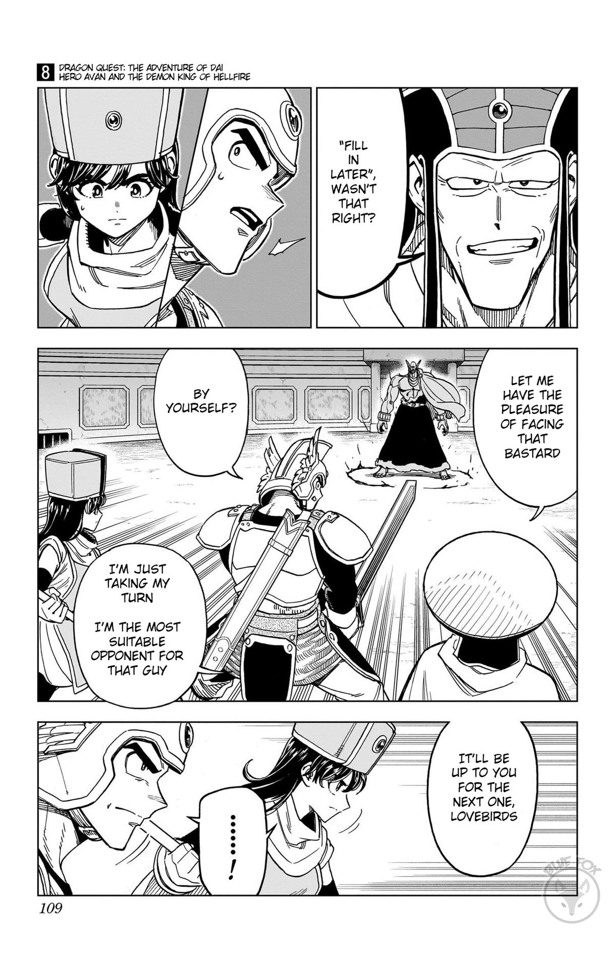 Dragon Quest - The Adventure of Dai - Avan the Brave and the Demon King of Hellfire Chapter 31 page 10 - 