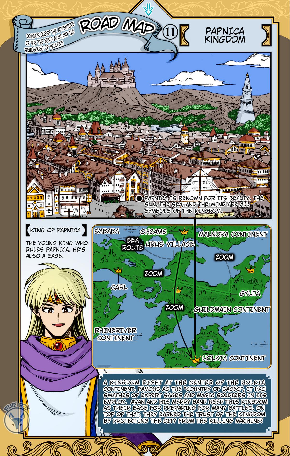 Dragon Quest - The Adventure of Dai - Avan the Brave and the Demon King of Hellfire Chapter 32 page 46 - 