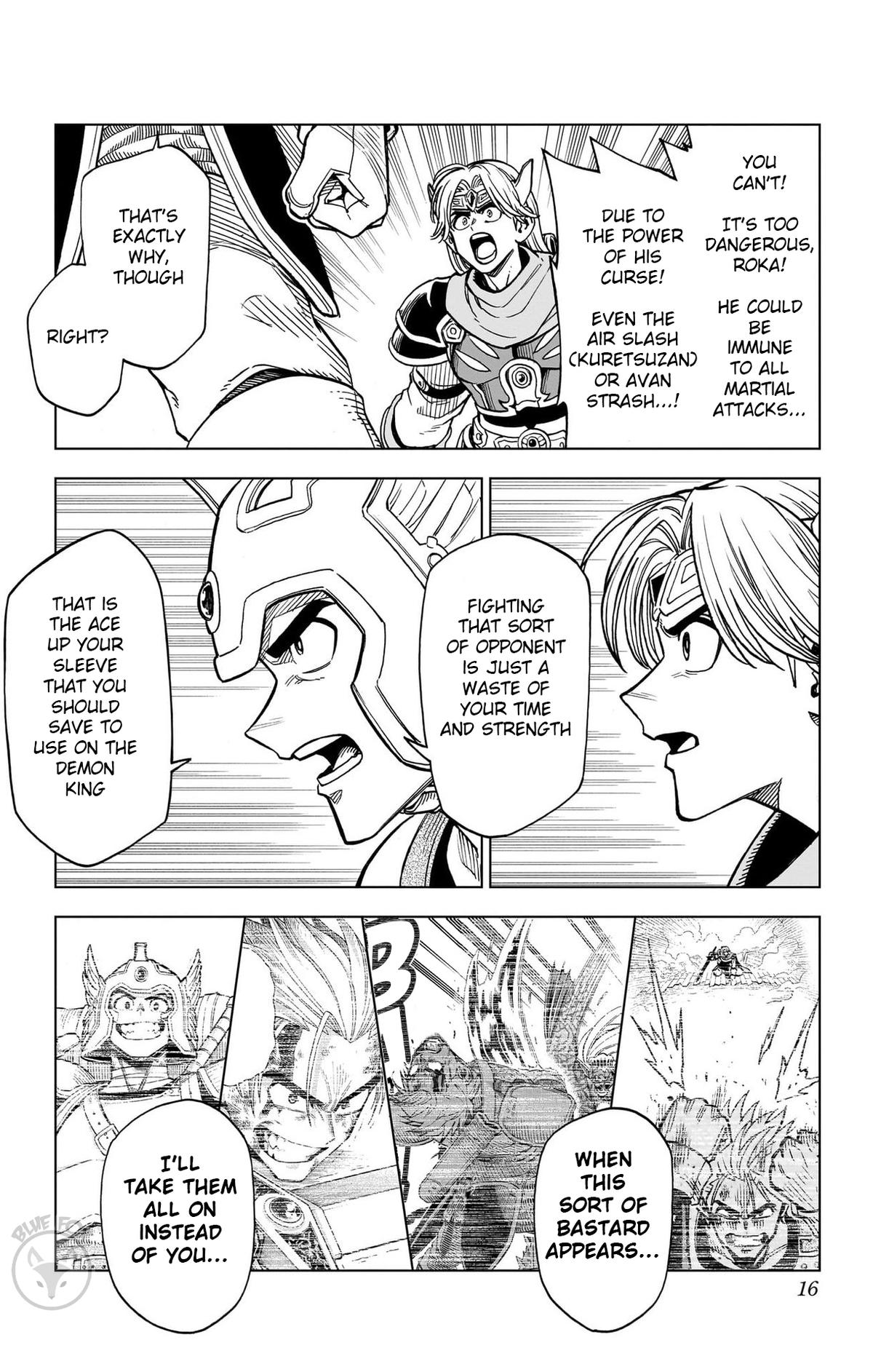 Dragon Quest - The Adventure of Dai - Avan the Brave and the Demon King of Hellfire Chapter 33 page 15 - 