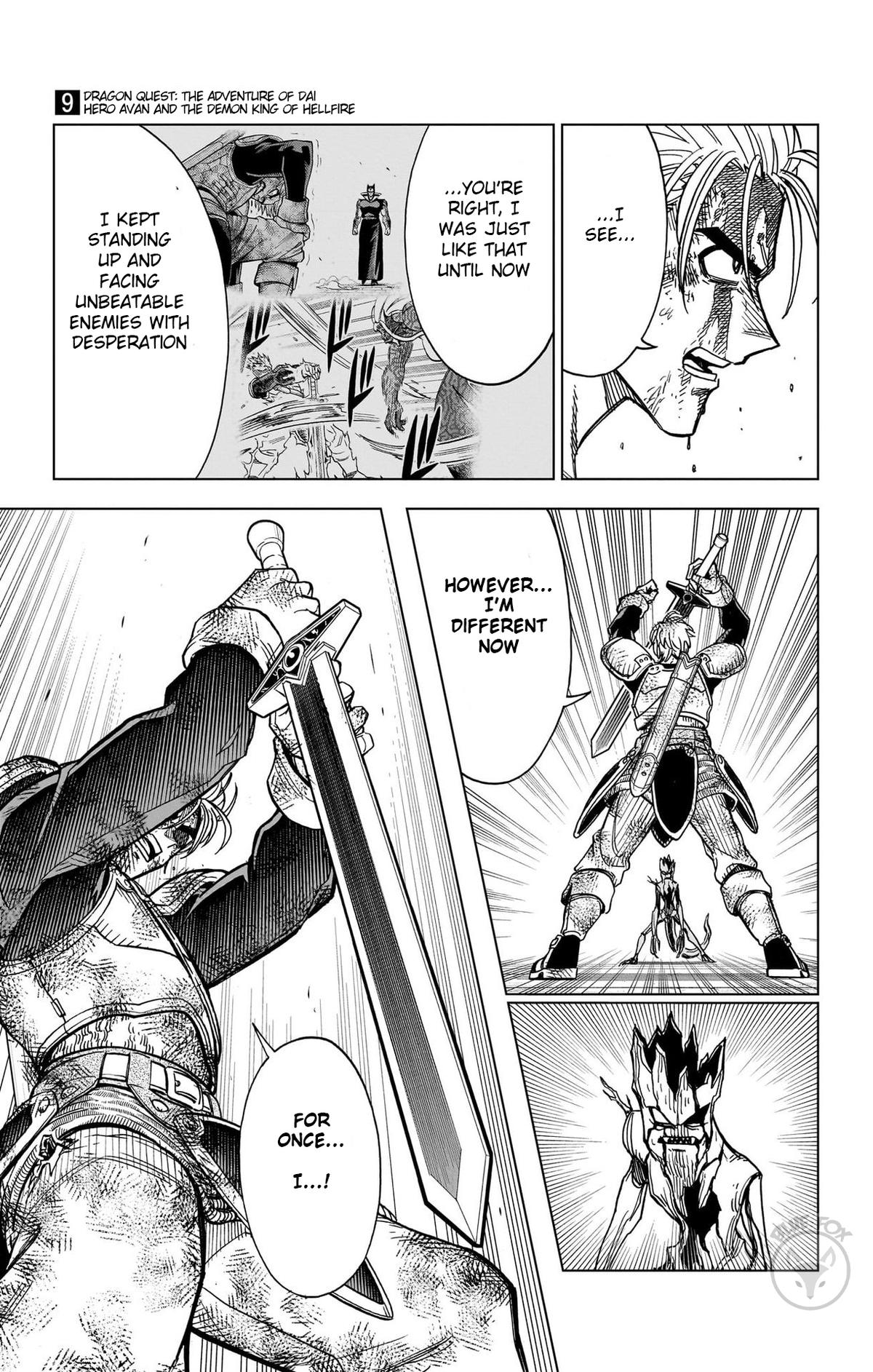 Dragon Quest - The Adventure of Dai - Avan the Brave and the Demon King of Hellfire Chapter 33 page 36 - 
