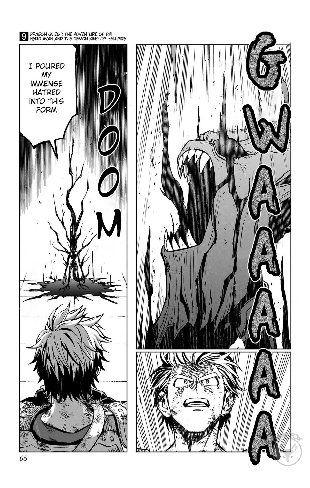 Dragon Quest - The Adventure of Dai - Avan the Brave and the Demon King of Hellfire Chapter 34 page 10 - 