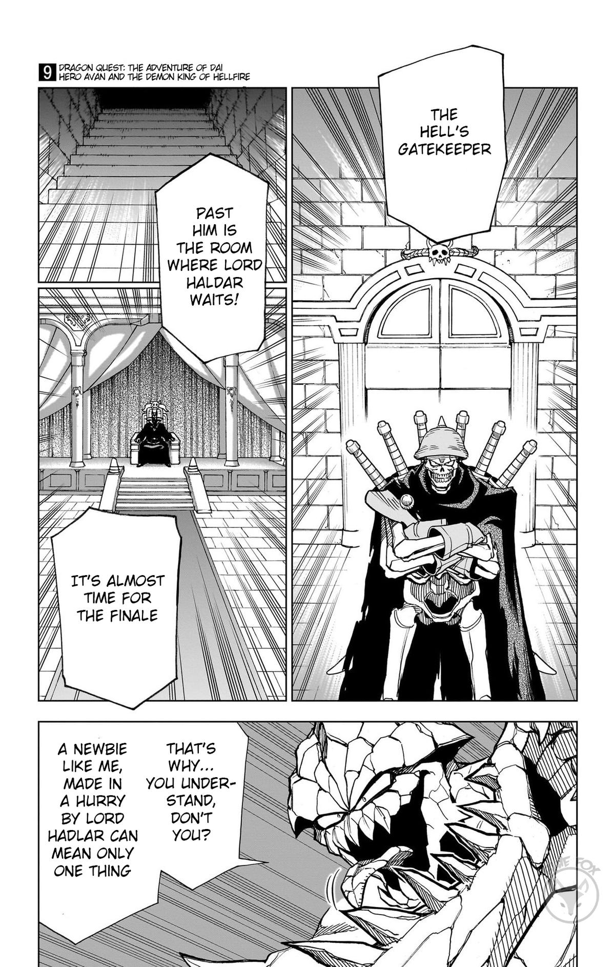 Dragon Quest - The Adventure of Dai - Avan the Brave and the Demon King of Hellfire Chapter 35 page 11 - 