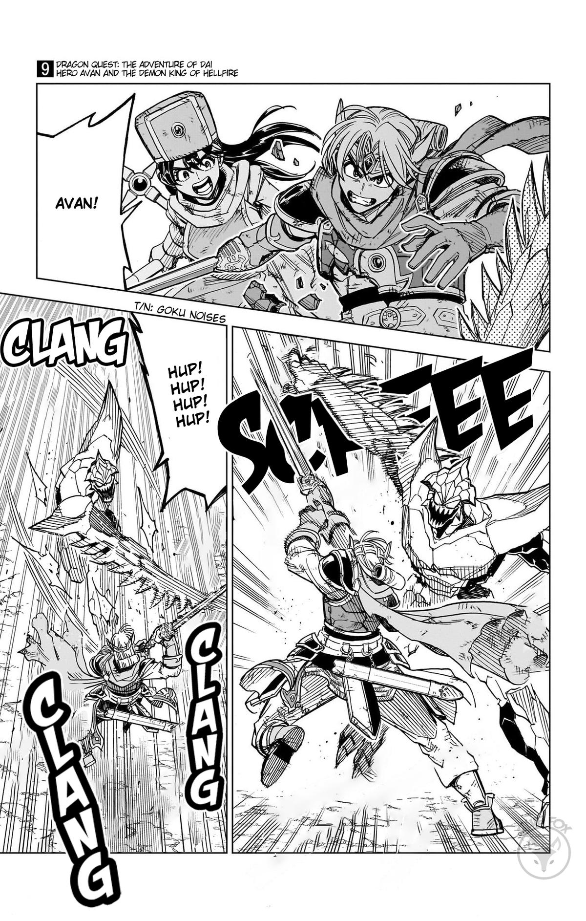 Dragon Quest - The Adventure of Dai - Avan the Brave and the Demon King of Hellfire Chapter 35 page 13 - 