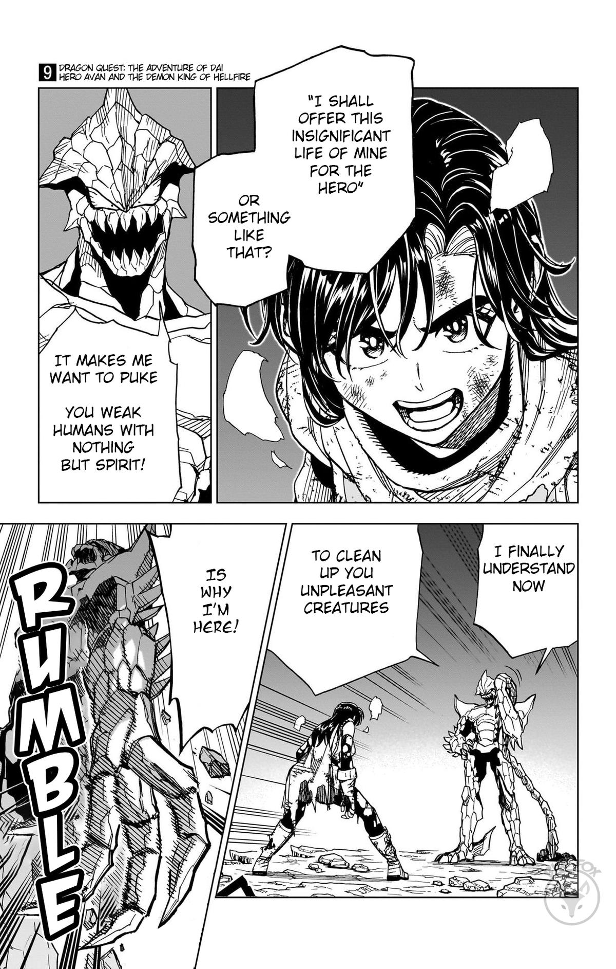 Dragon Quest - The Adventure of Dai - Avan the Brave and the Demon King of Hellfire Chapter 35 page 41 - 