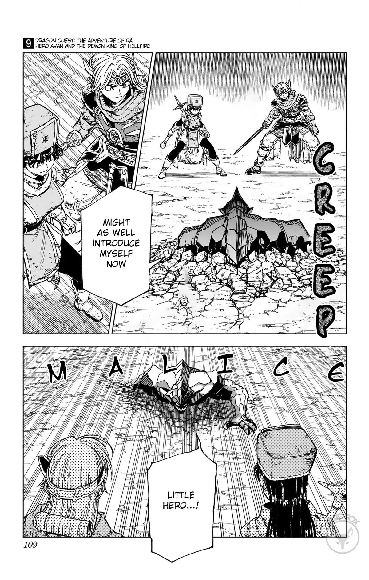 Dragon Quest - The Adventure of Dai - Avan the Brave and the Demon King of Hellfire Chapter 35 page 7 - 