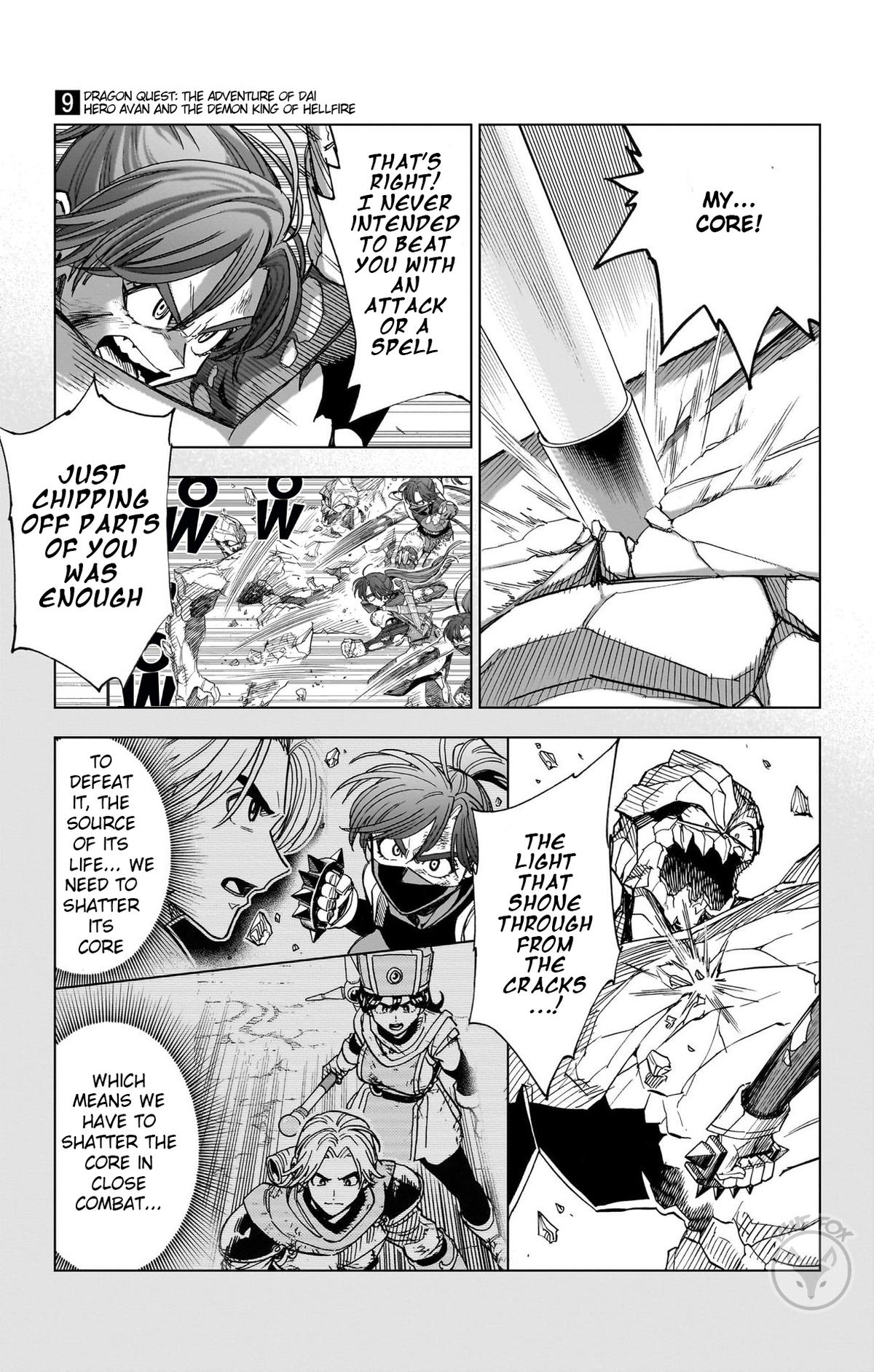 Dragon Quest - The Adventure of Dai - Avan the Brave and the Demon King of Hellfire Chapter 36 page 34 - 