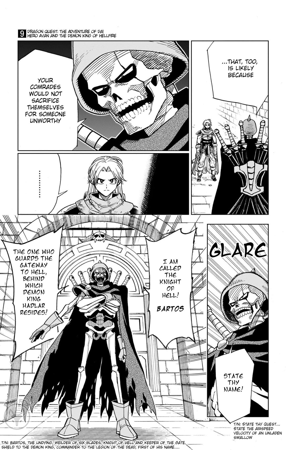 Dragon Quest - The Adventure of Dai - Avan the Brave and the Demon King of Hellfire Chapter 36 page 43 - 