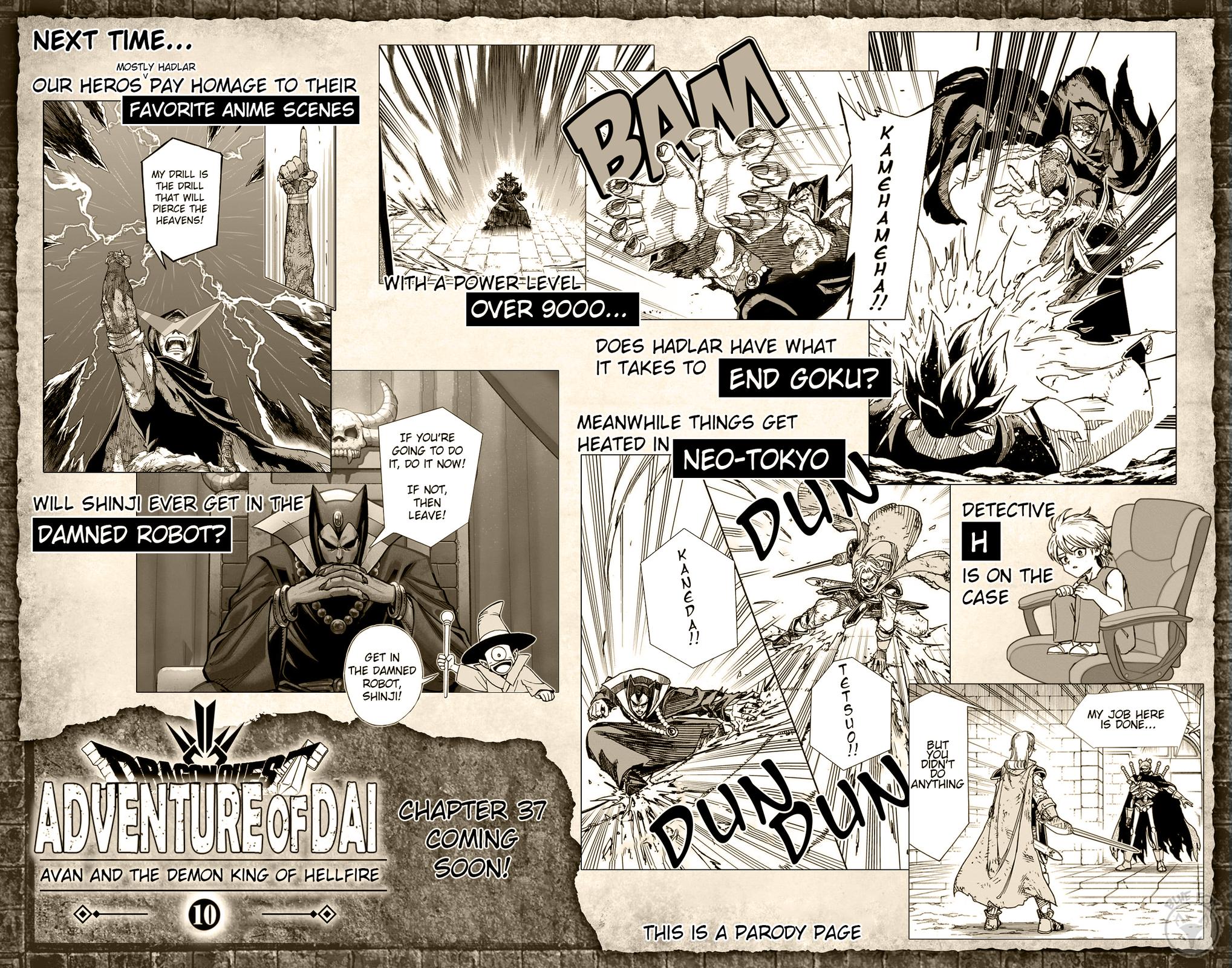 Dragon Quest - The Adventure of Dai - Avan the Brave and the Demon King of Hellfire Chapter 36 page 50 - 