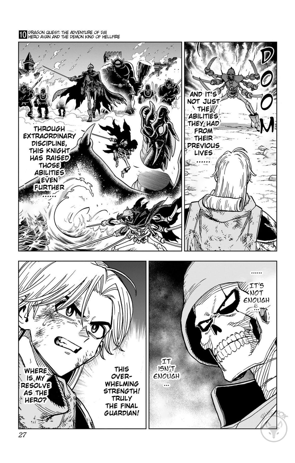 Dragon Quest - The Adventure of Dai - Avan the Brave and the Demon King of Hellfire Chapter 37 page 26 - 