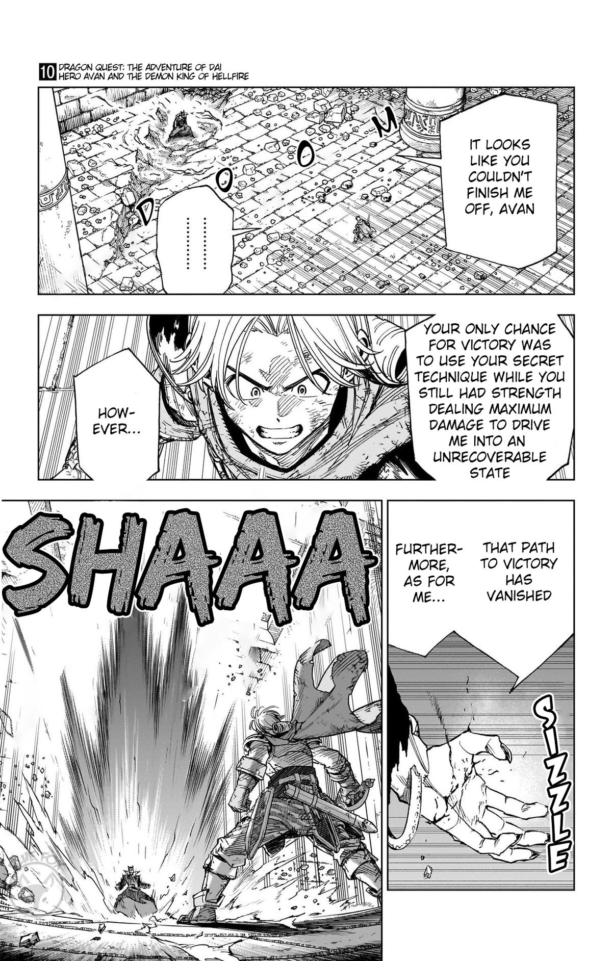 Dragon Quest - The Adventure of Dai - Avan the Brave and the Demon King of Hellfire Chapter 39 page 36 - 
