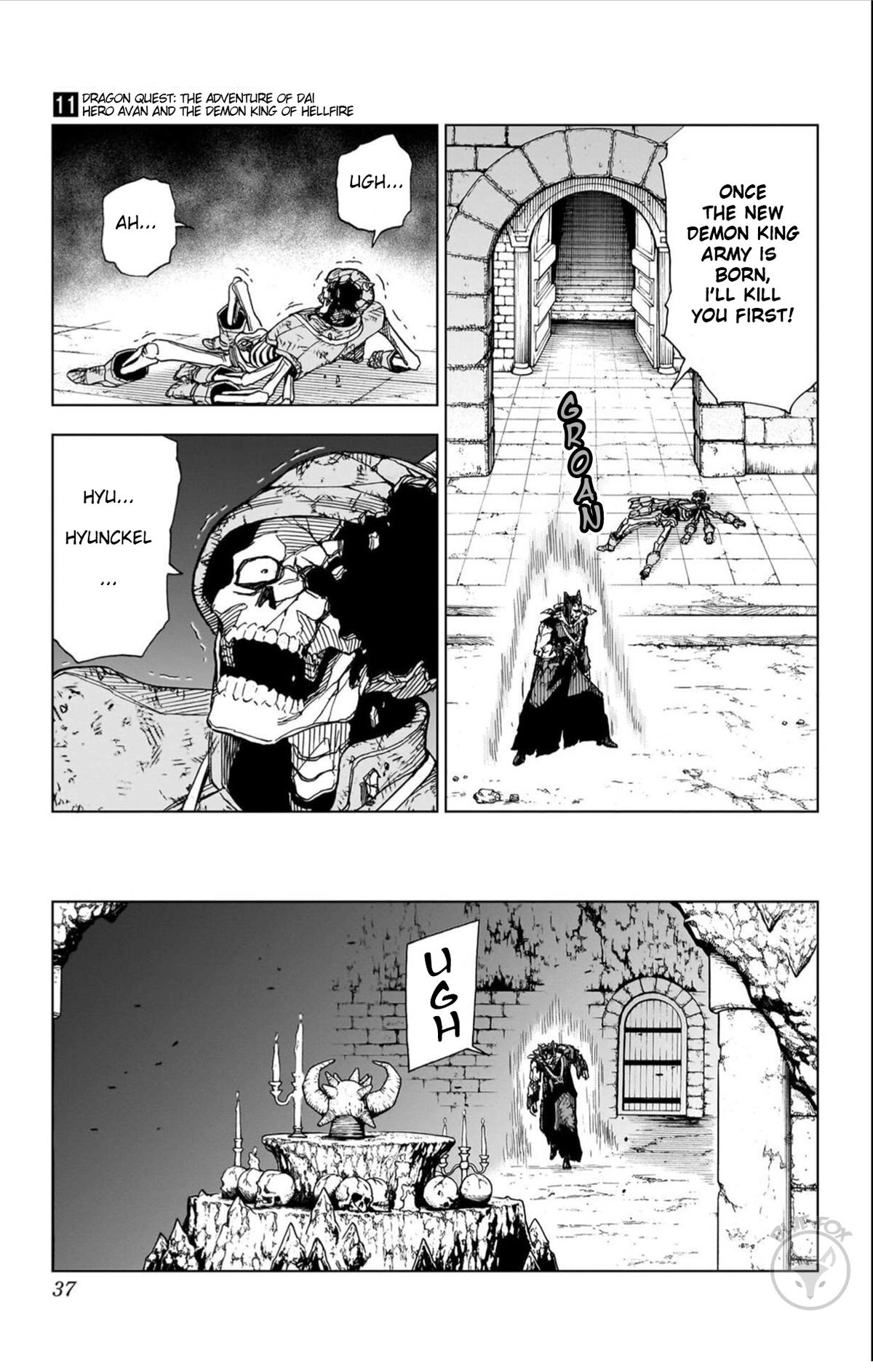 Dragon Quest - The Adventure of Dai - Avan the Brave and the Demon King of Hellfire Chapter 41 page 35 - 