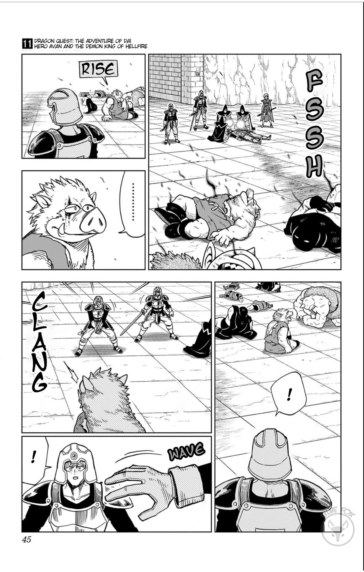 Dragon Quest - The Adventure of Dai - Avan the Brave and the Demon King of Hellfire Chapter 41 page 43 - 
