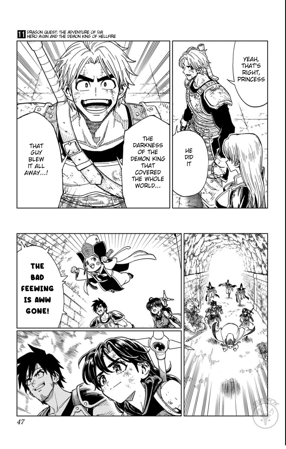 Dragon Quest - The Adventure of Dai - Avan the Brave and the Demon King of Hellfire Chapter 41 page 45 - 