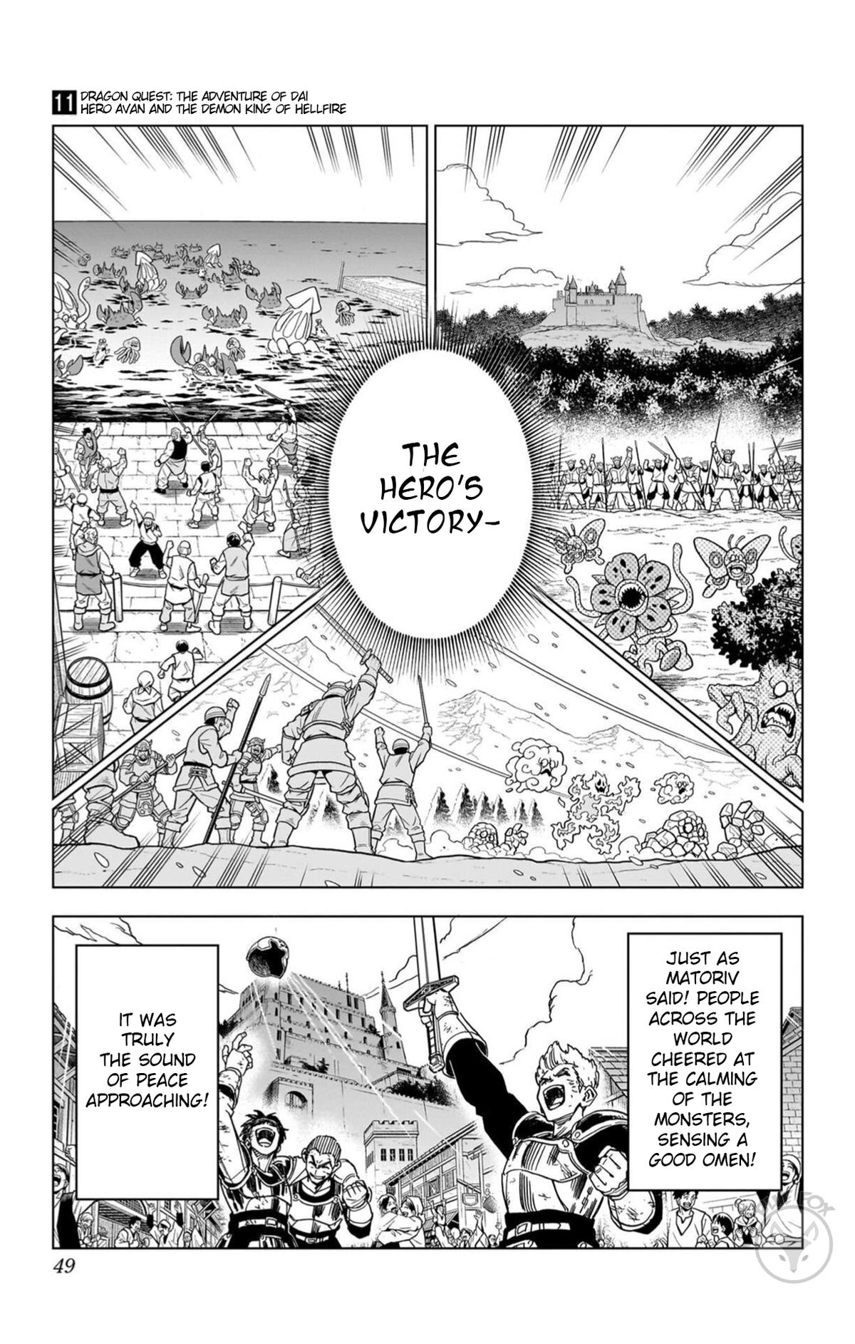 Dragon Quest - The Adventure of Dai - Avan the Brave and the Demon King of Hellfire Chapter 41 page 47 - 